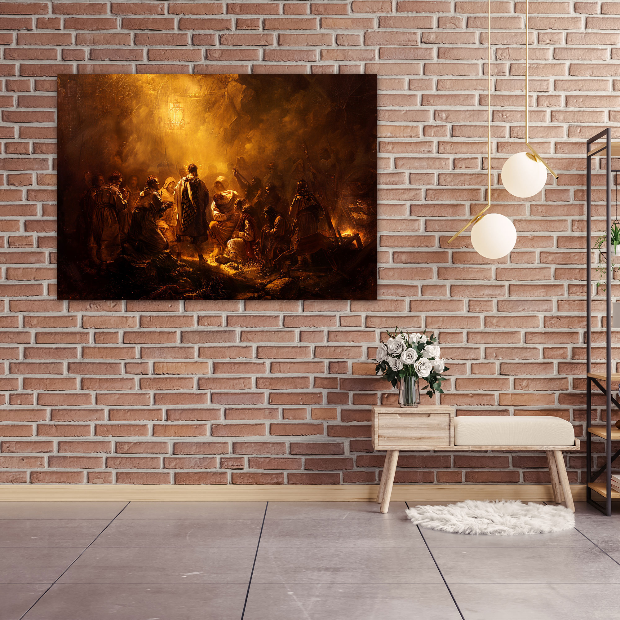 Rembrandt Biblical Scene Wall Art - Rembrandt, Wall Decoration, Wall Art, Rembrandt