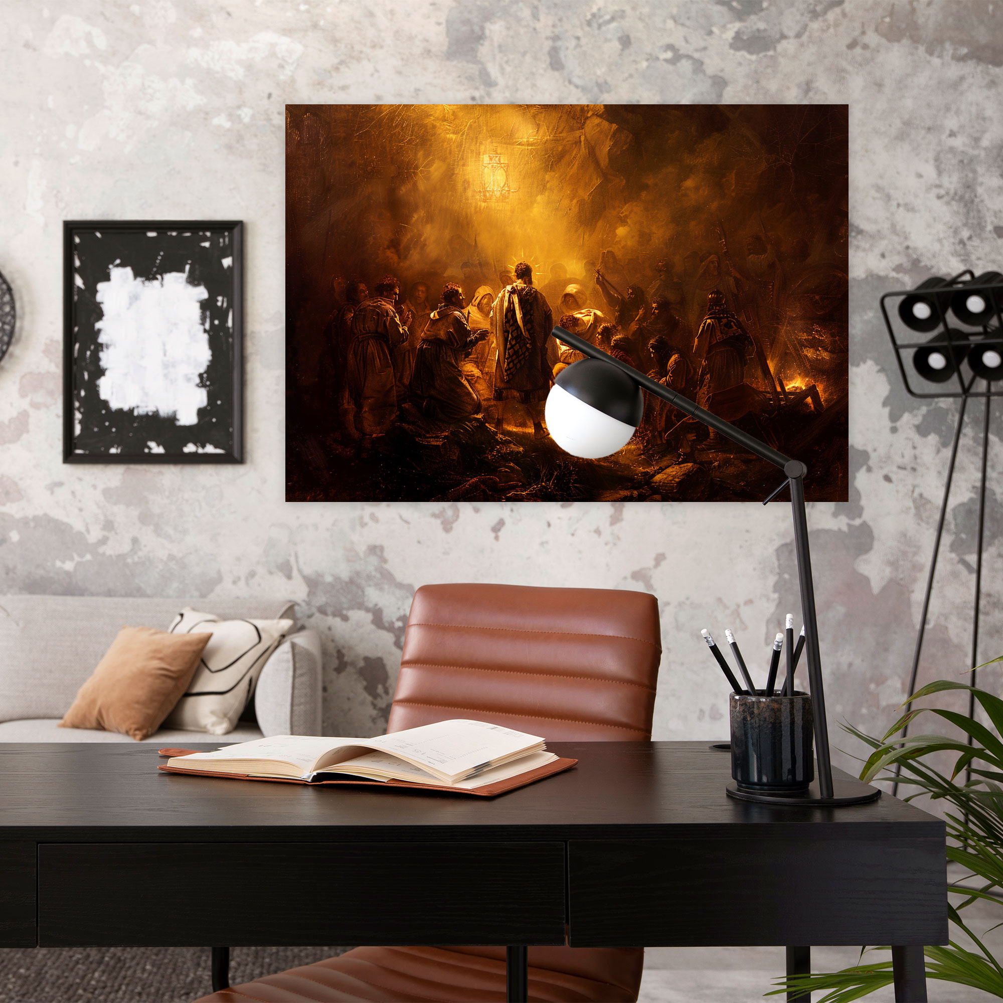 Rembrandt Biblical Scene Wall Art - Rembrandt, Wall Decoration, Wall Art, Rembrandt