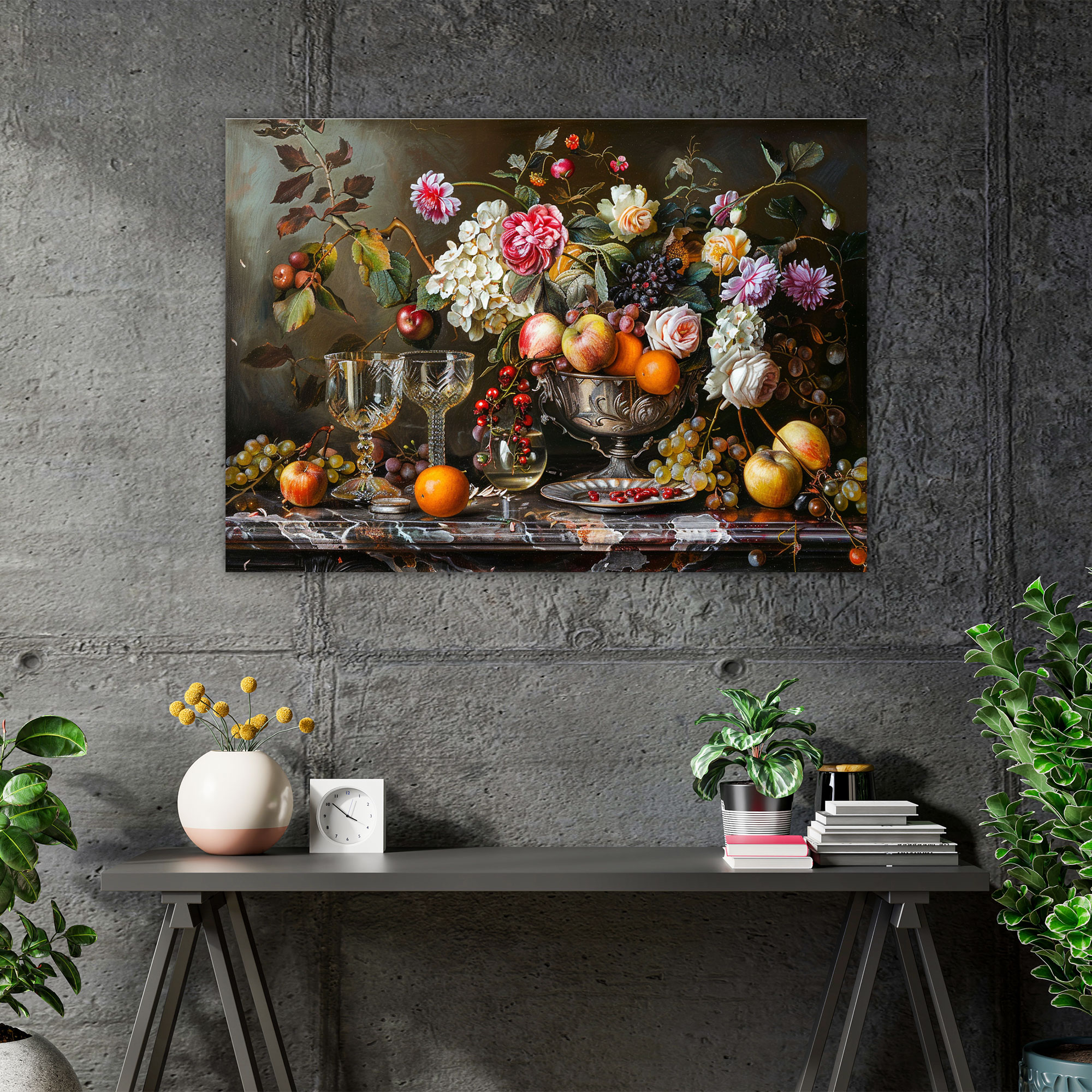 Rembrandt Still Life Canvas Print - Rembrandt, Wall Decoration, Canvas, Rembrandt