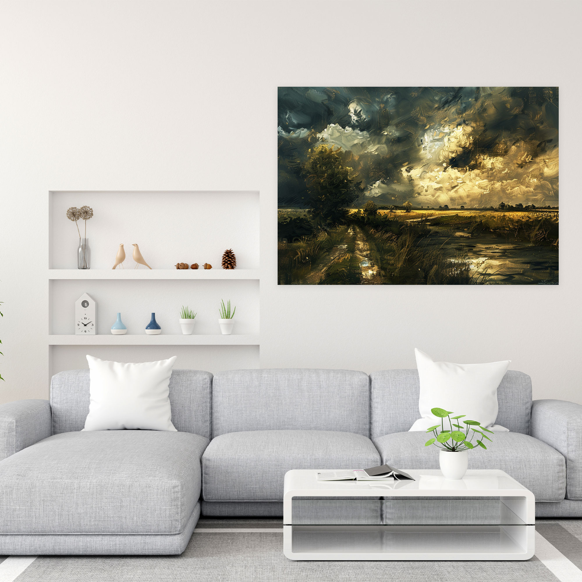 Rembrandt Landscape Wall Art - Rembrandt, Wall Decoration, Home Decoration, Canvas