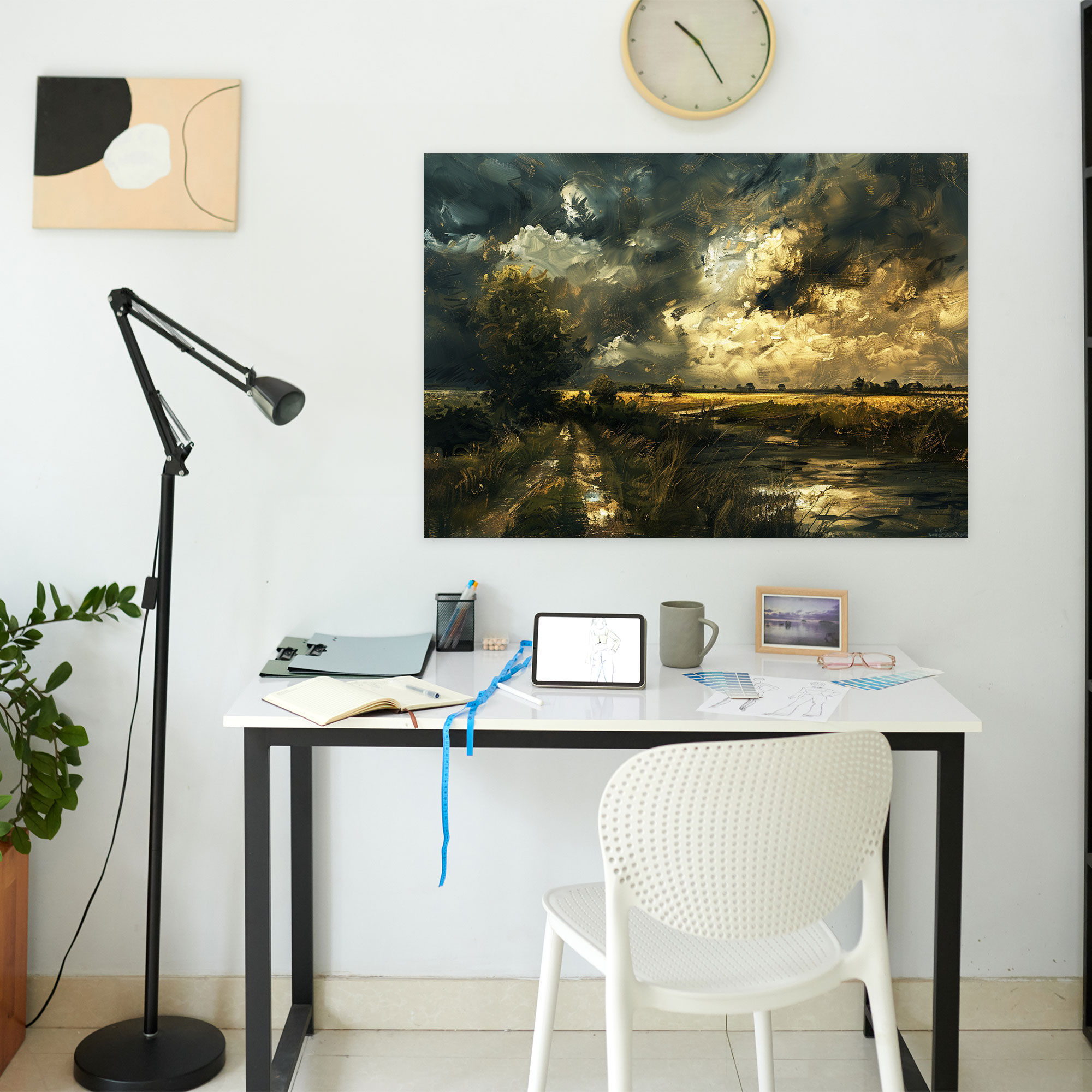 Rembrandt Landscape Wall Art - Rembrandt, Wall Decoration, Home Decoration, Canvas