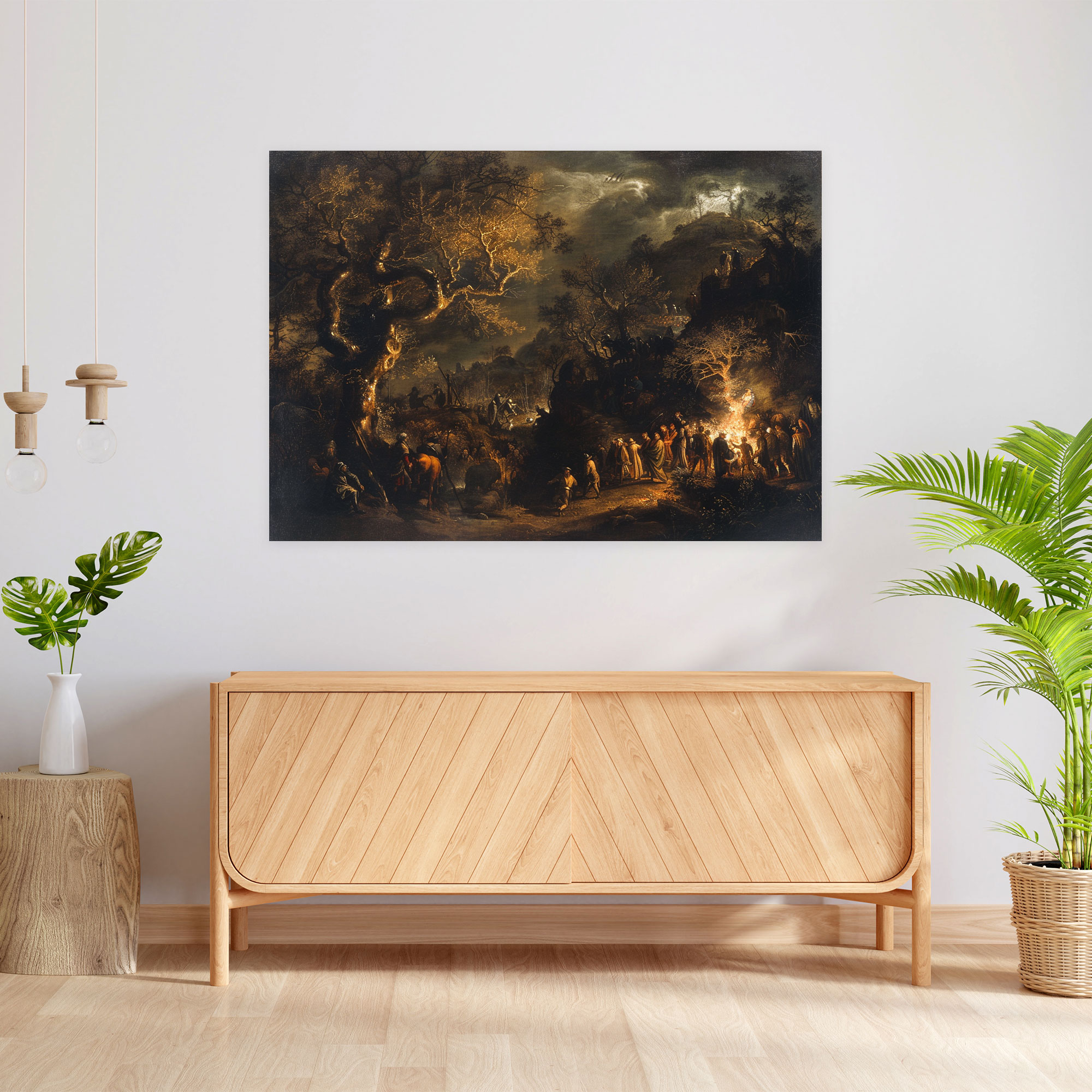 Rembrandt Mythological Scene Wall Art - Rembrandt, Rembrandt, Home Decoration, Canvas
