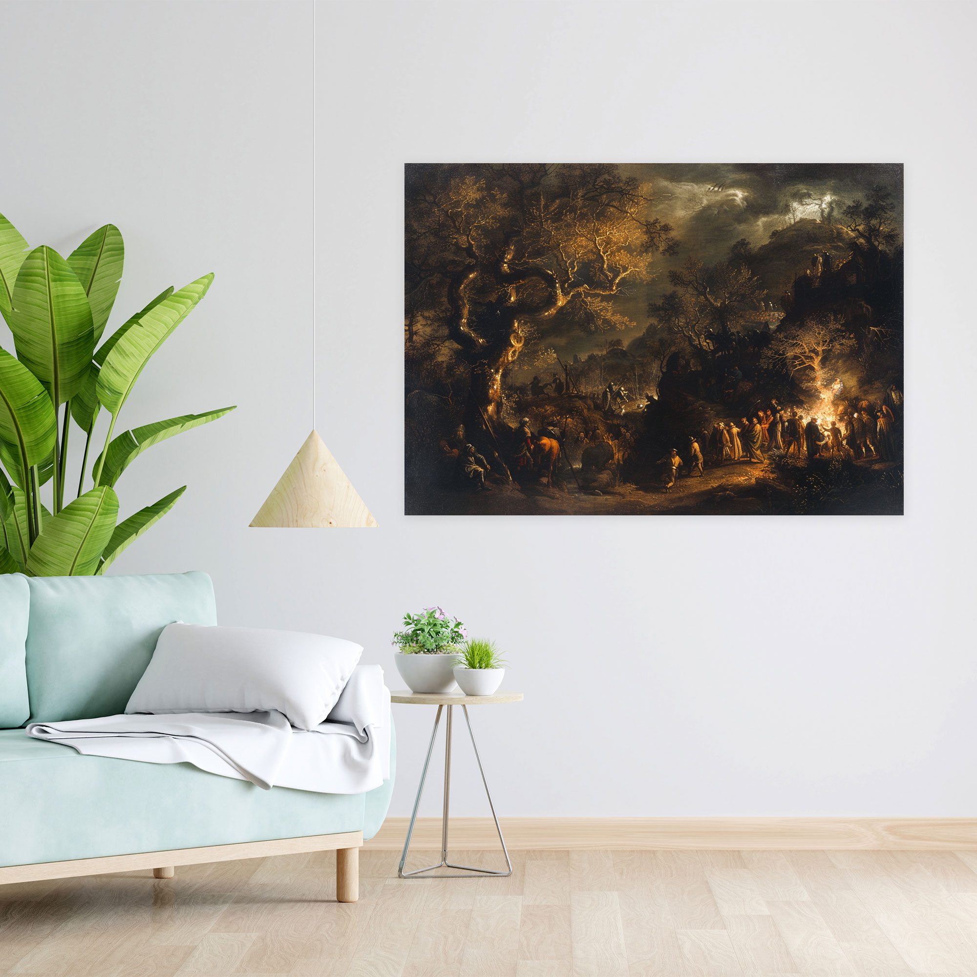 Rembrandt Mythological Scene Wall Art - Rembrandt, Rembrandt, Home Decoration, Canvas