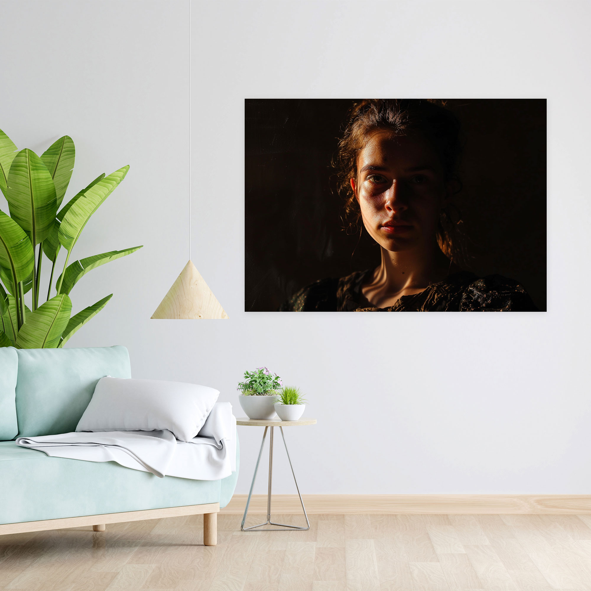 Rembrandt Kanvas Tablo - Eşsiz Rembrandt Deseni ile Yüksek Kaliteli Kanvas Tablo