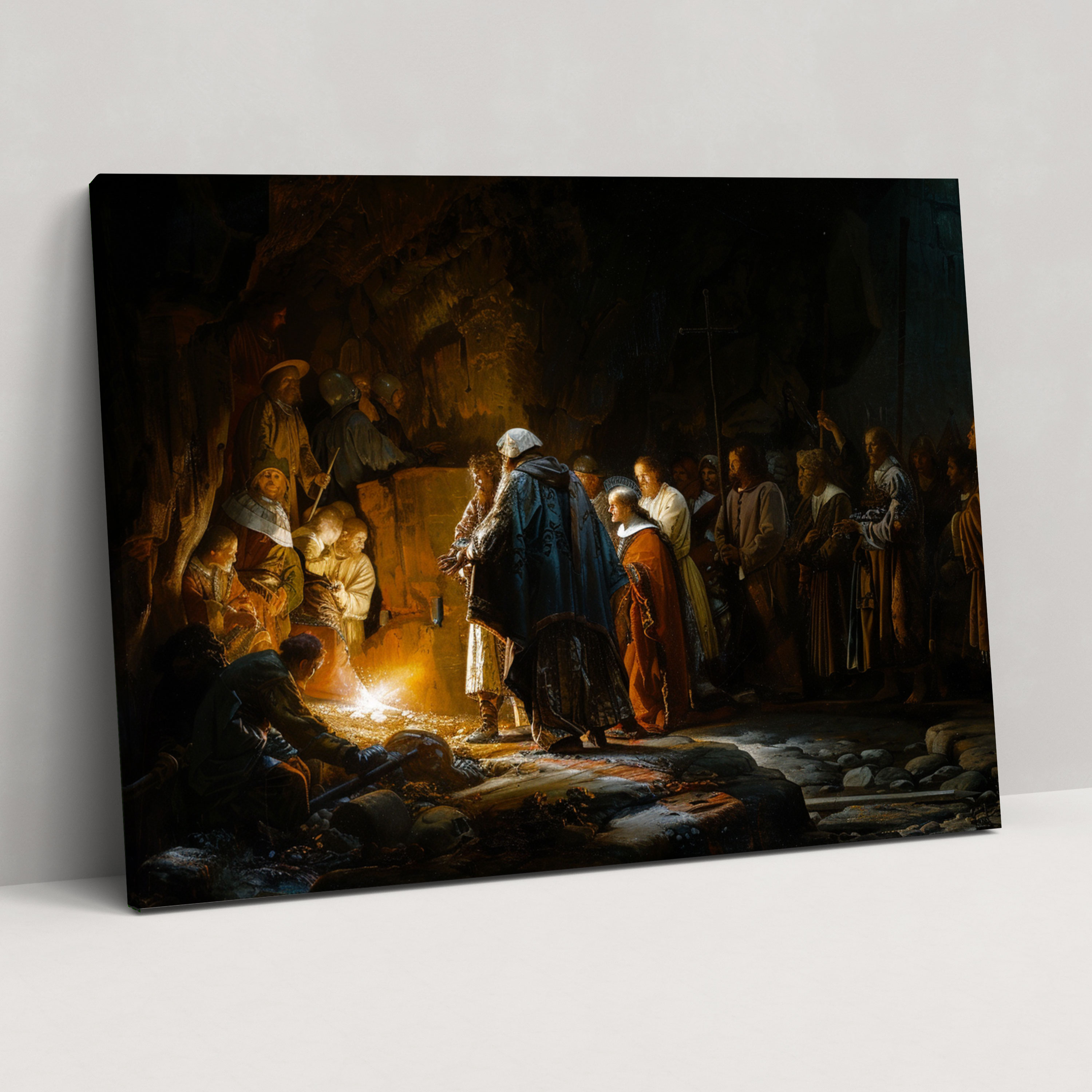 Rembrandt Duvar Dekorasyonu - Kanvas Tablo Sanatı Duvar Sanatı Ev Dekorasyonu