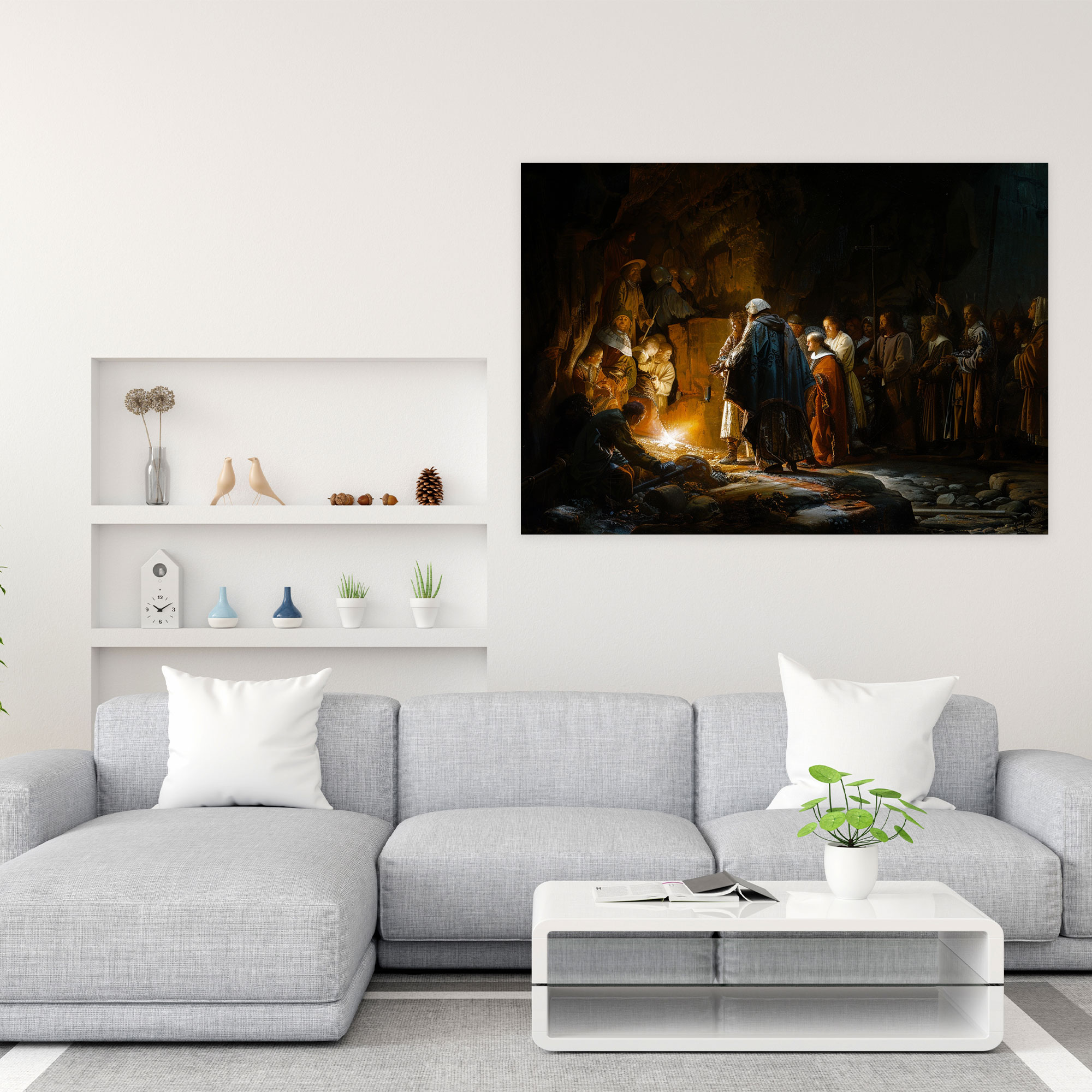 Rembrandt Duvar Dekorasyonu - Kanvas Tablo Sanatı Duvar Sanatı Ev Dekorasyonu