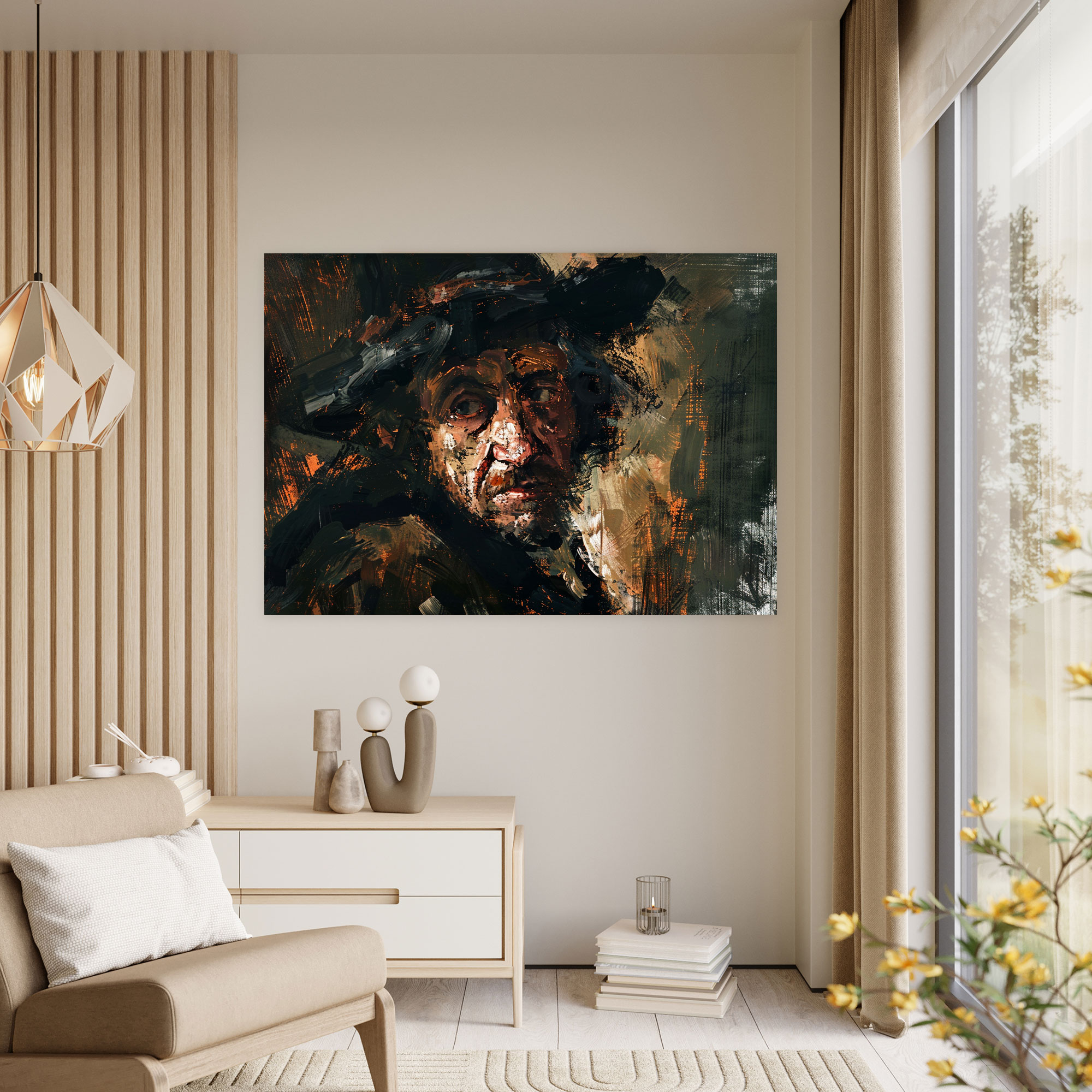 Rembrandt Wall Decoration - Rembrandt, Wall Decoration, Canvas Print, Rembrandt