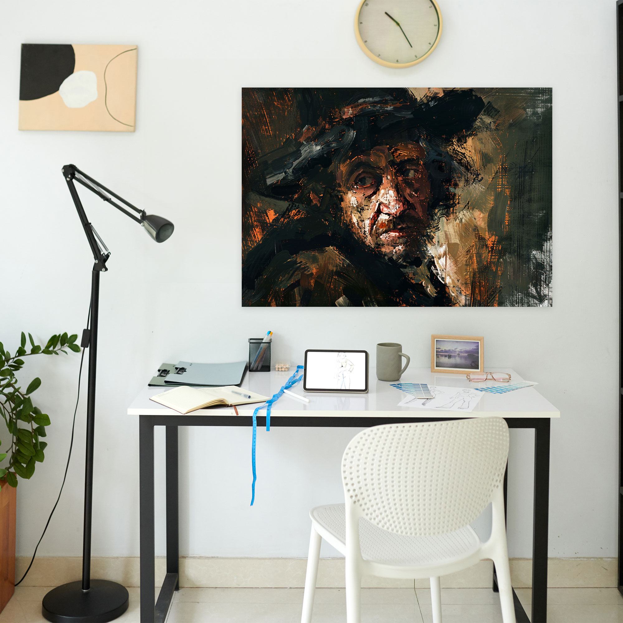 Rembrandt Wall Decoration - Rembrandt, Wall Decoration, Canvas Print, Rembrandt