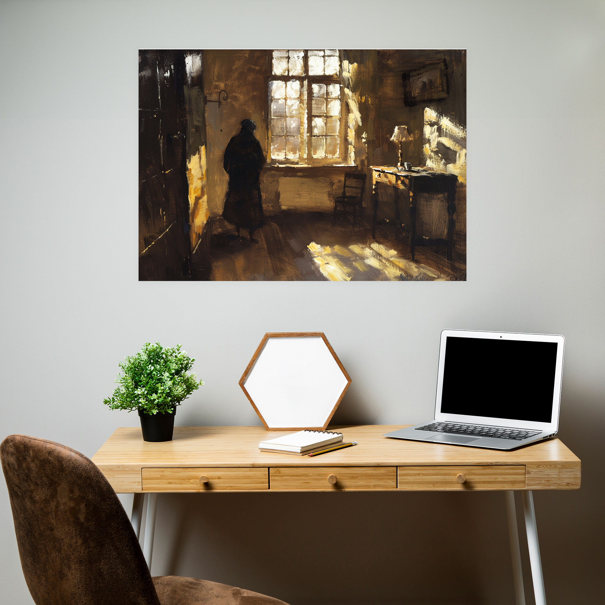 Rembrandt Kanvas Tablo - Rembrandt Tasarımı Kanvas Tablo
