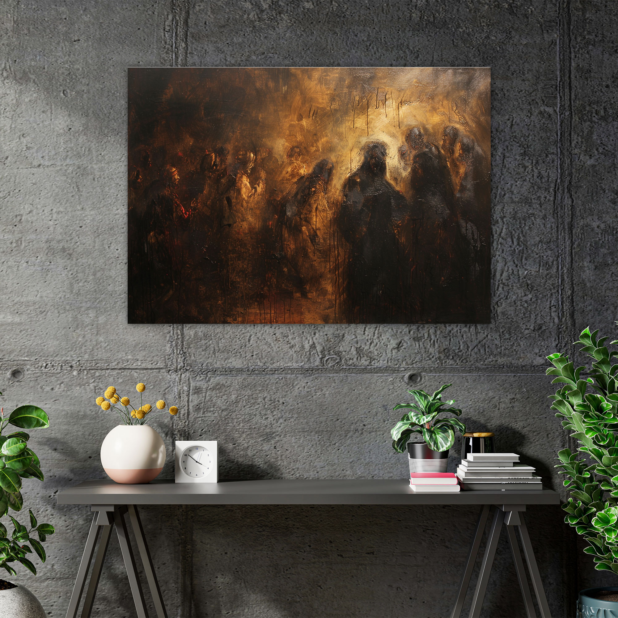 Rembrandt Duvar Dekorasyonu - Ev Dekorasyonu Kanvas Tablo Sanatı