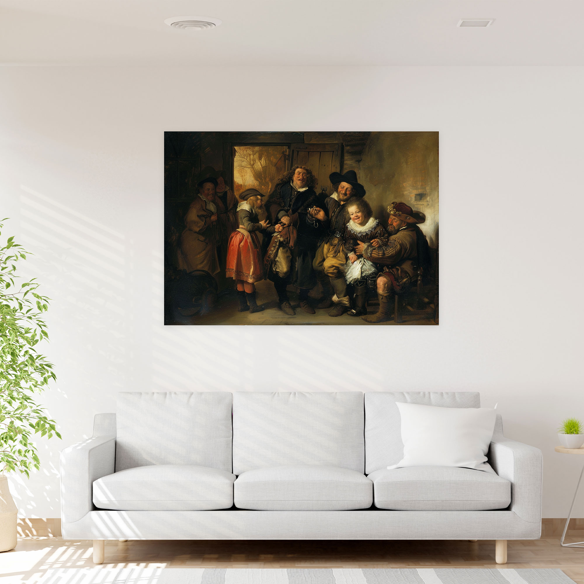 Rembrandt Wall Decoration - Rembrandt, Wall Decoration, Canvas Wall Art, Home Decoration
