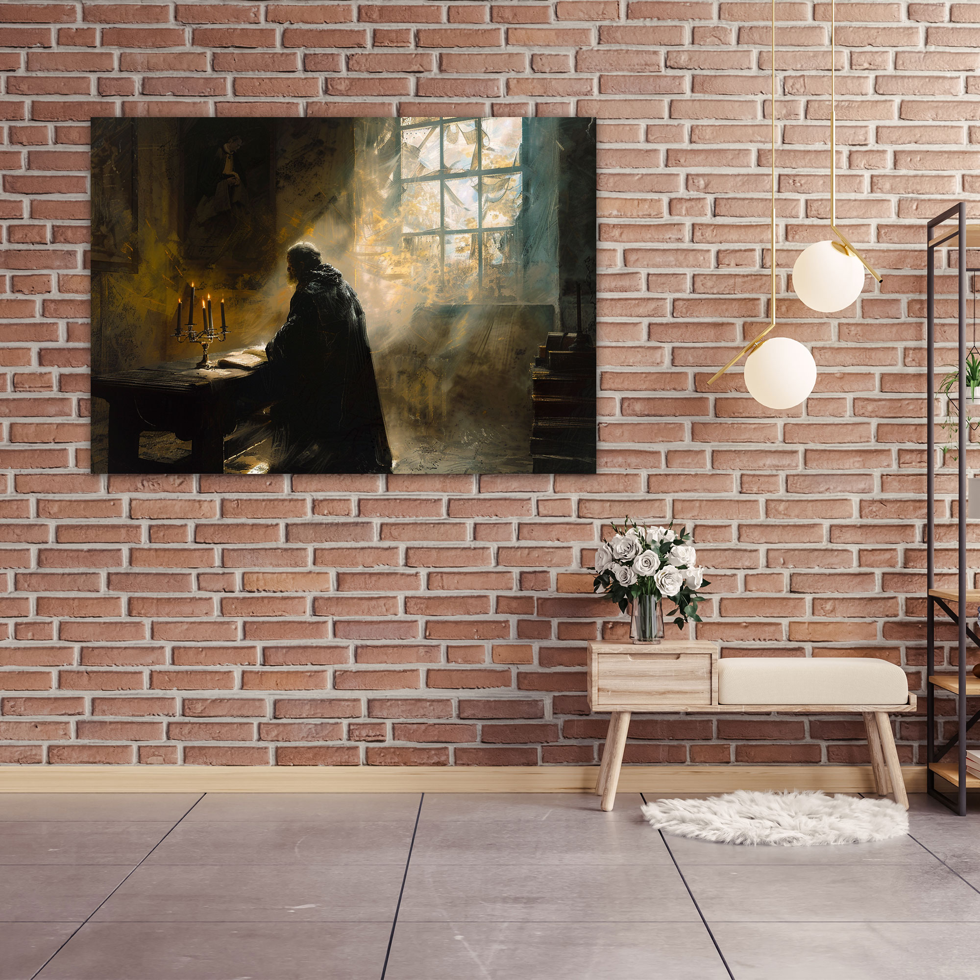 Rembrandt Kanvas Tablo - Rembrandt Kanvas Duvar Sanatı Ev Dekorasyonu