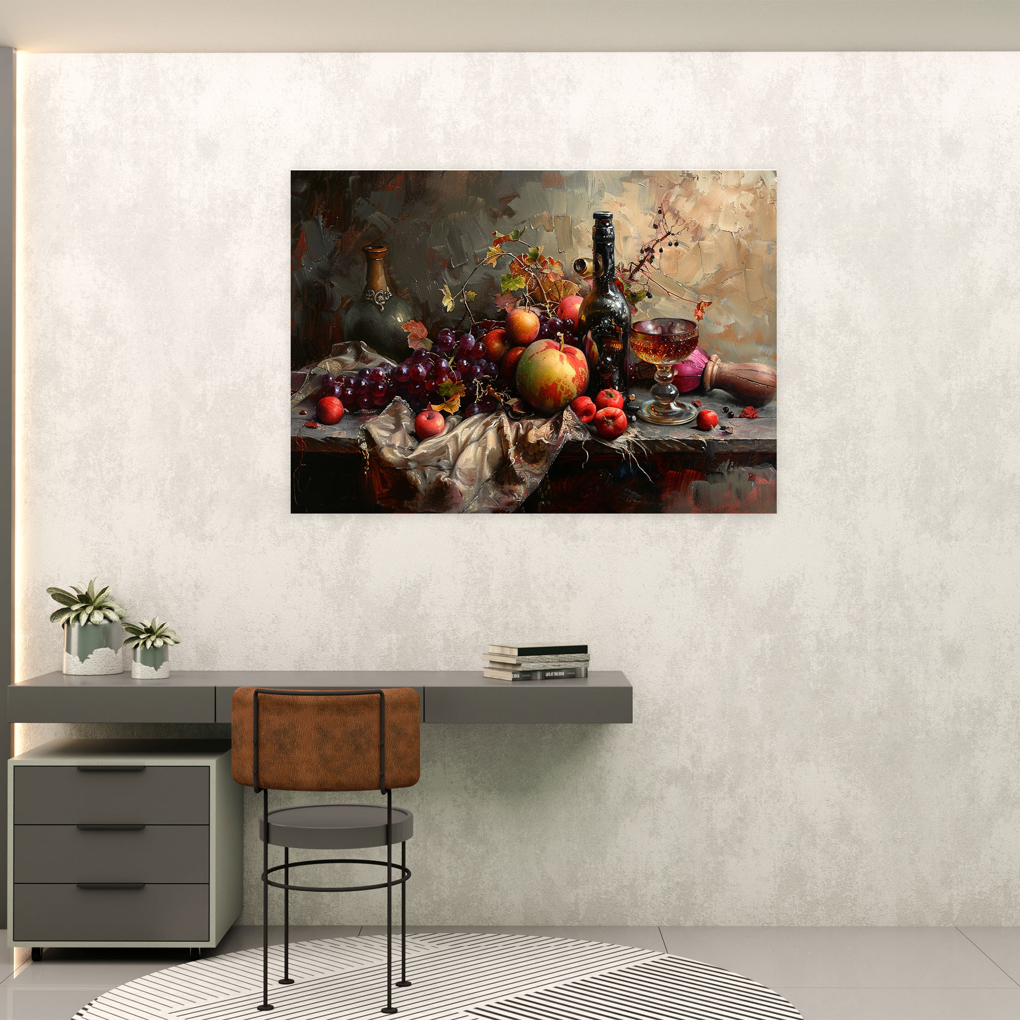 Rembrandt Still Life Canvas Print - Rembrandt, Wall Decoration, Canvas Wall Art, Home Decoration