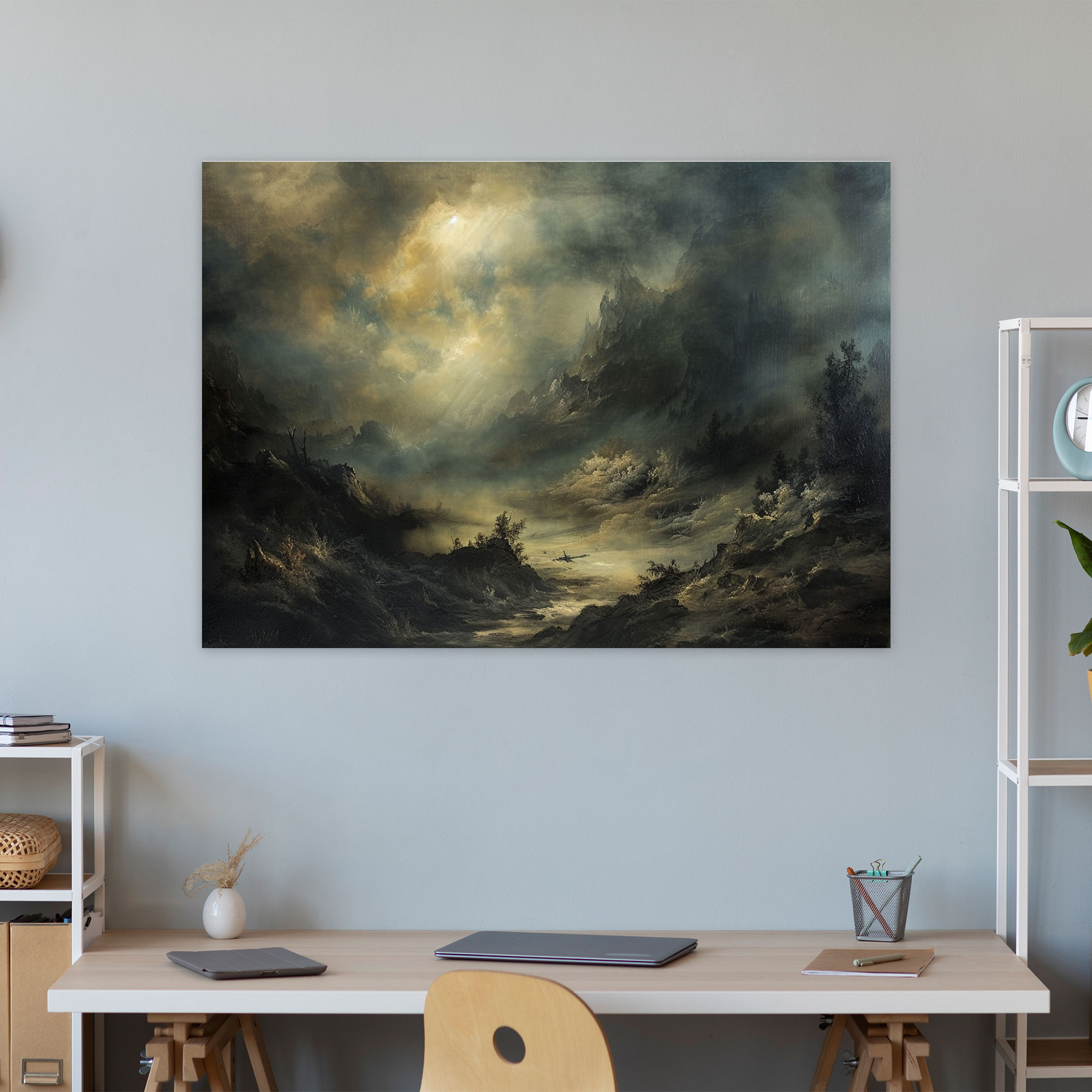 Rembrandt Landscape Canvas Print - Rembrandt, Canvas Print, Home Decoration, Canvas