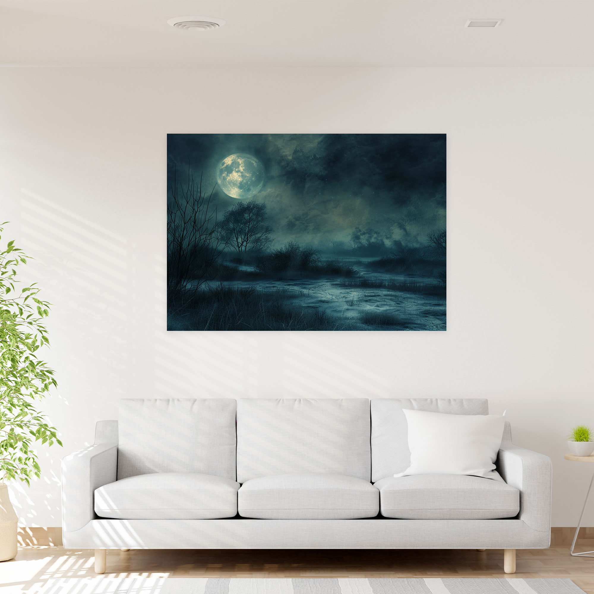 Rembrandt Night Scene Wall Decoration - Rembrandt, Home Decoration, Canvas, Wall Decoration