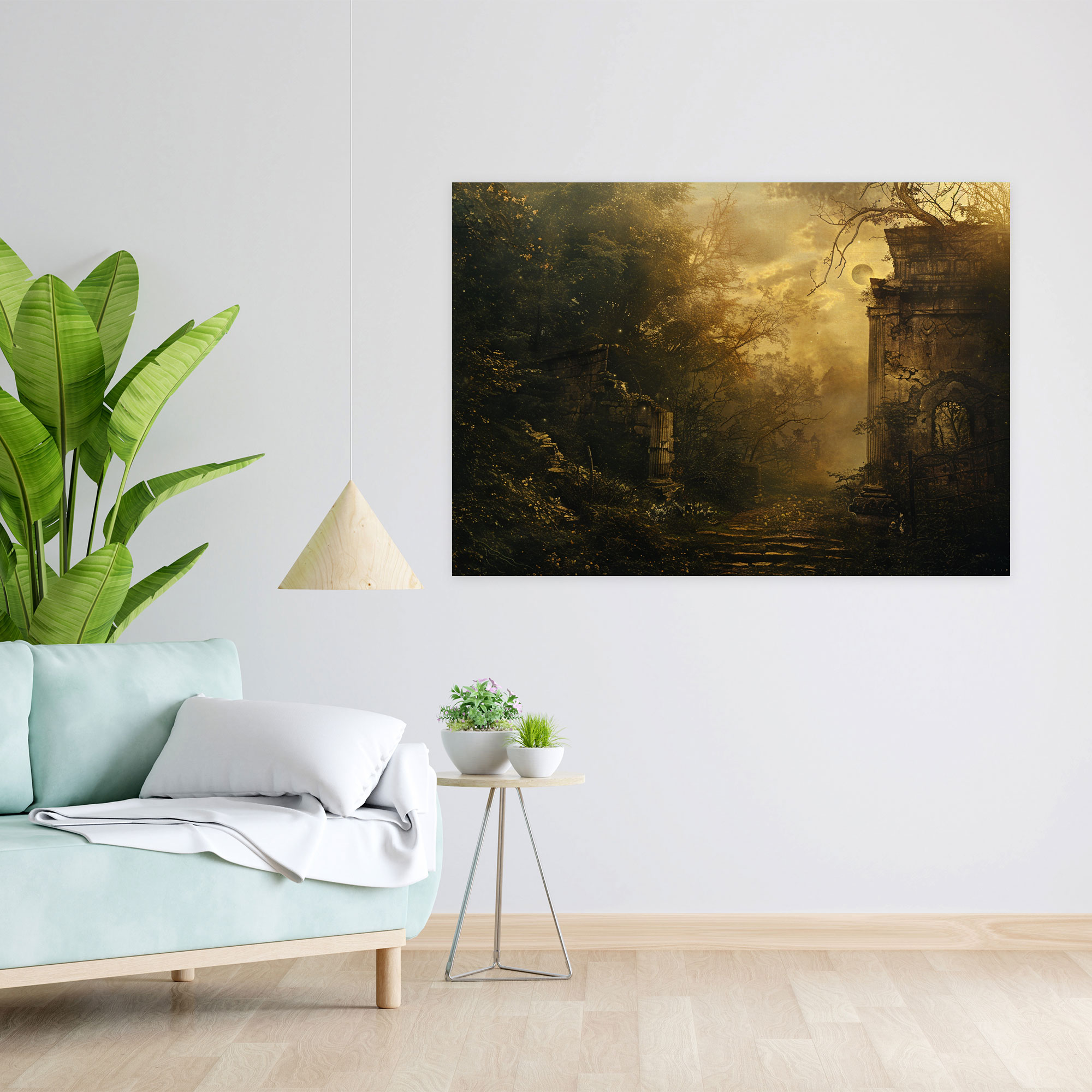 Rembrandt Symbolic Scene Canvas Print - Rembrandt, Wall Art, Canvas Wall Art, Canvas