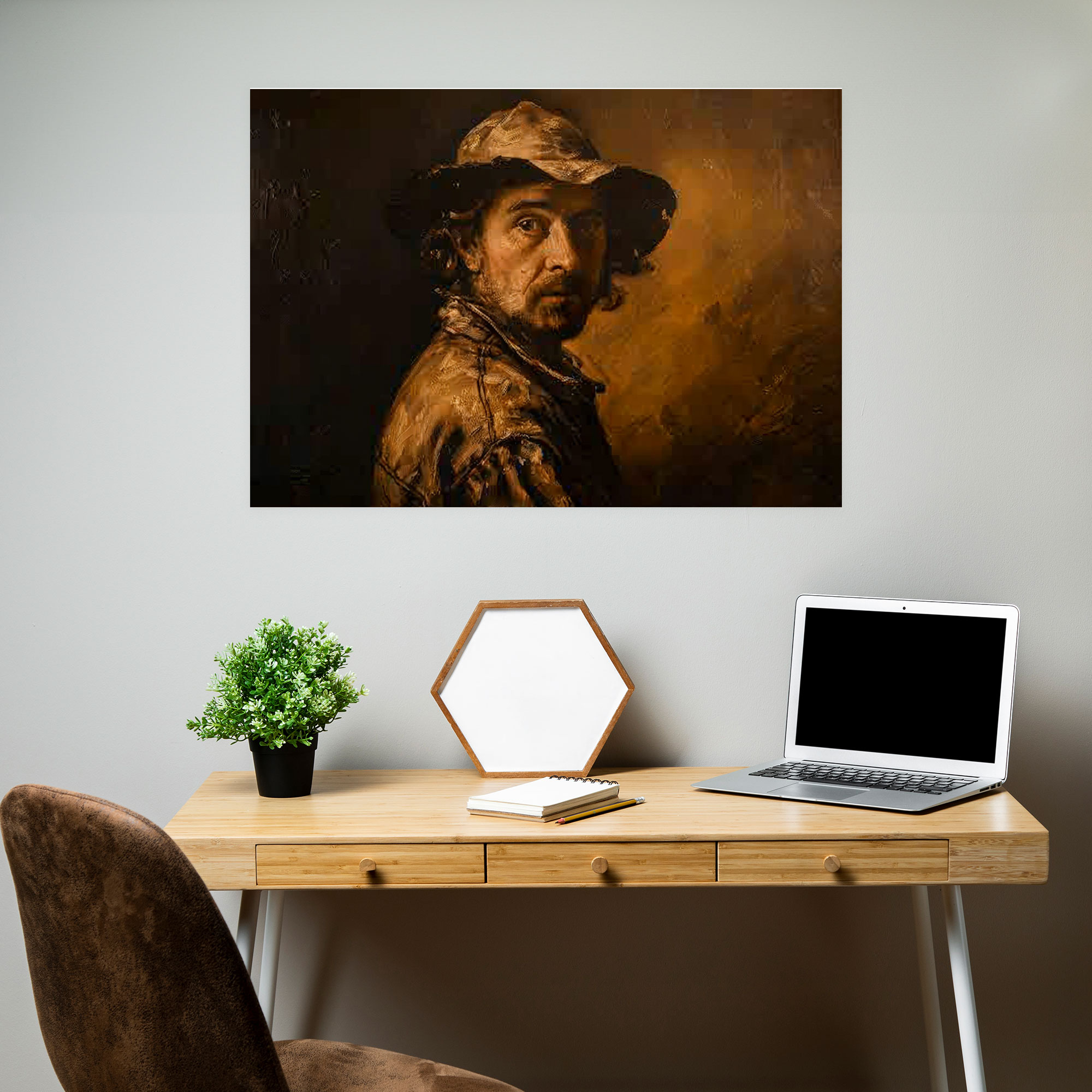 Rembrandt Canvas Print - Rembrandt, Home Decoration, Wall Decoration, Rembrandt
