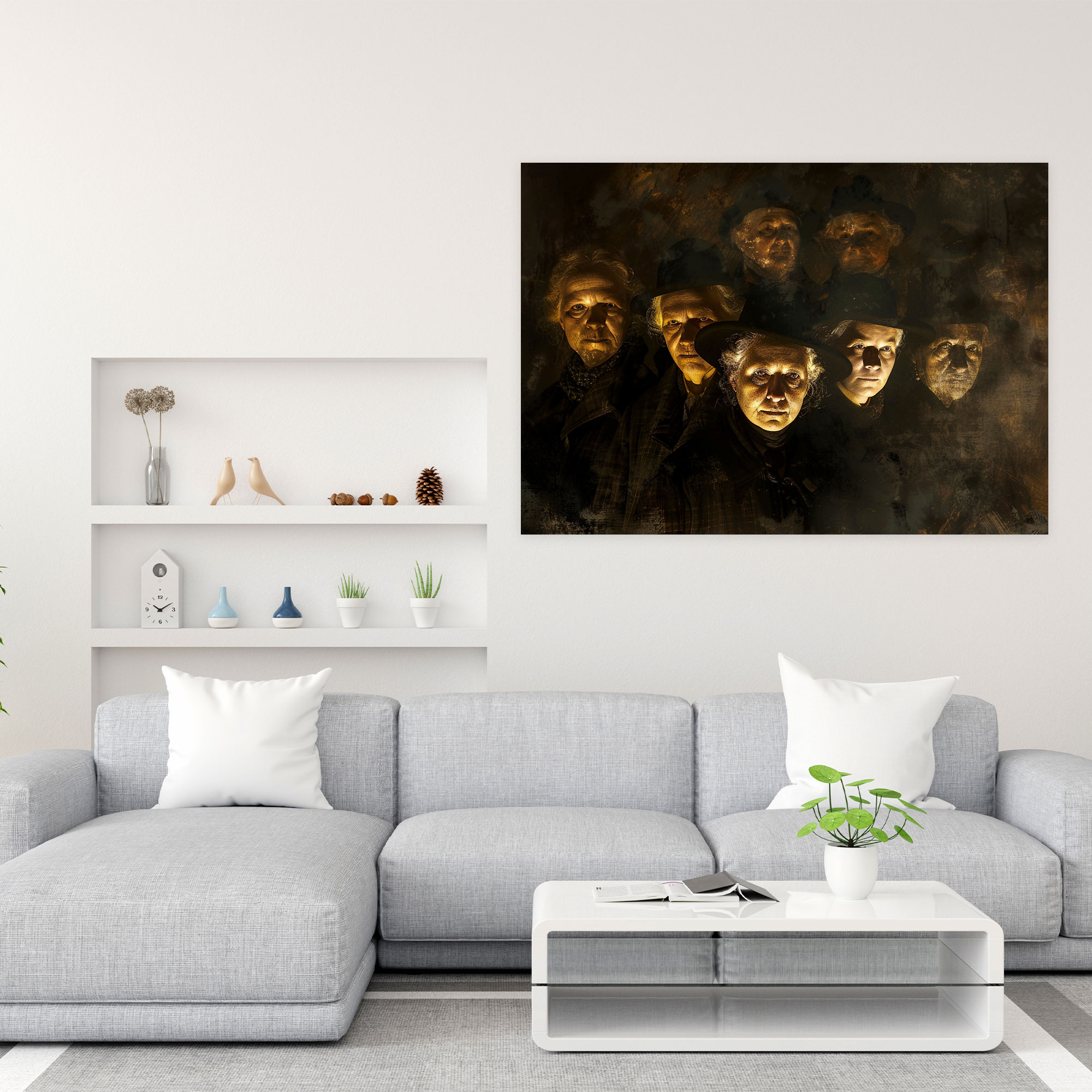 Rembrandt Wall Decoration - Rembrandt, Wall Decoration, Canvas Print, Wall Art