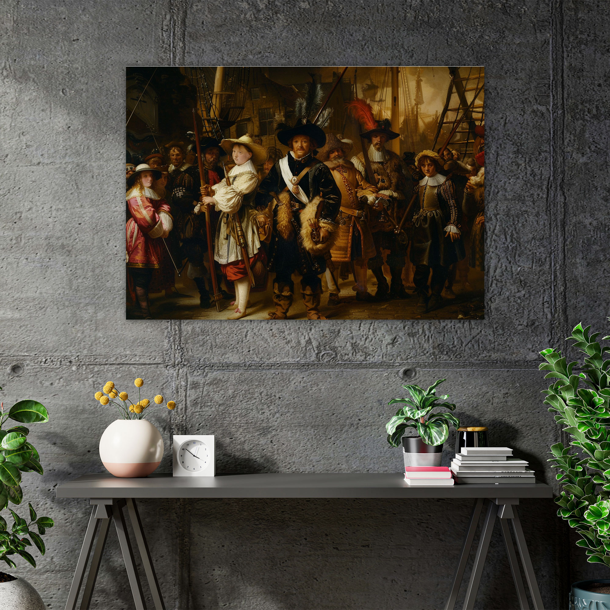 Rembrandt Wall Art Canvas Print - Rembrandt, Canvas, Canvas Print, Wall Decoration