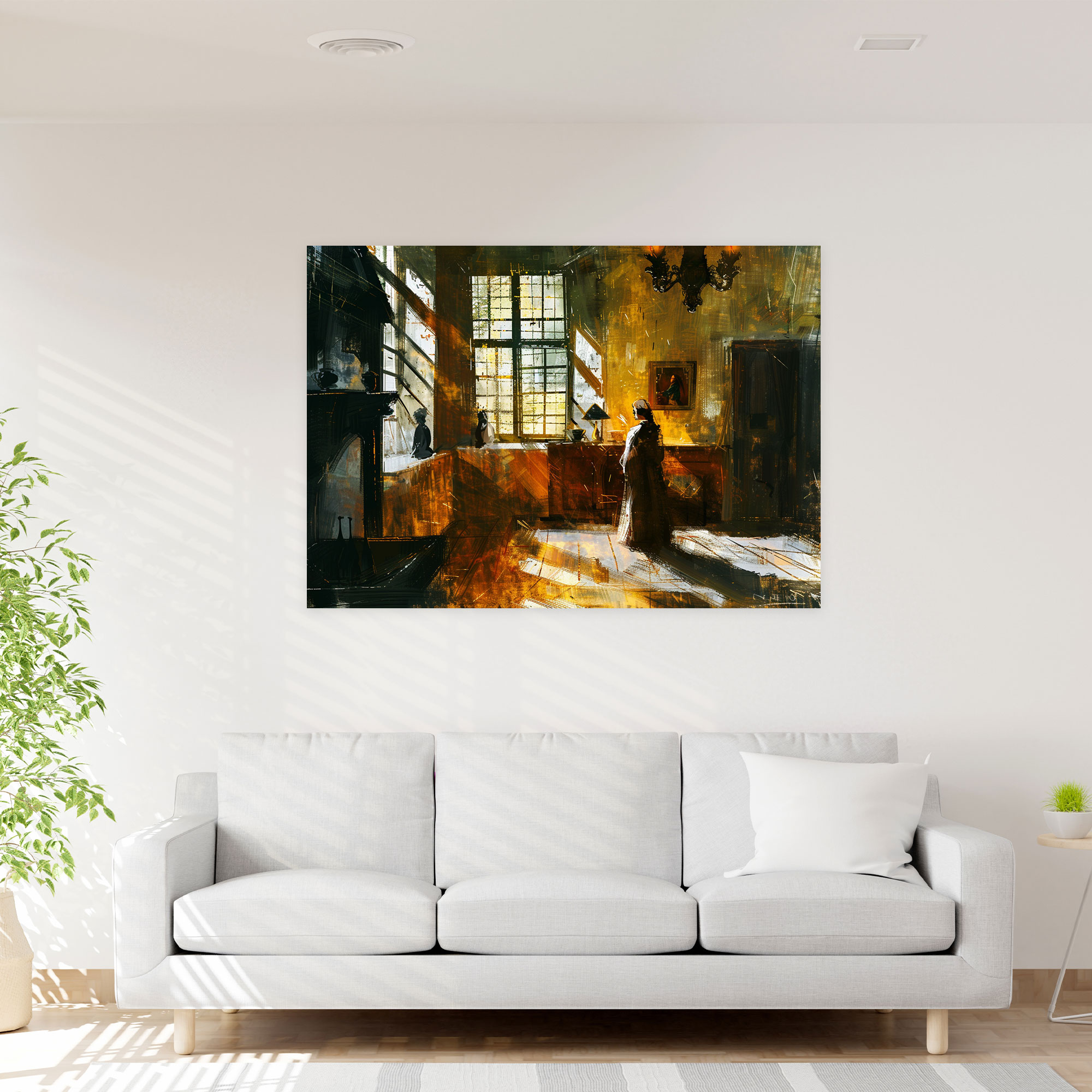 Rembrandt Duvar Dekorasyonu Kanvas Tablo - Ev Dekorasyonu Kanvas Tablo Duvar Sanatı