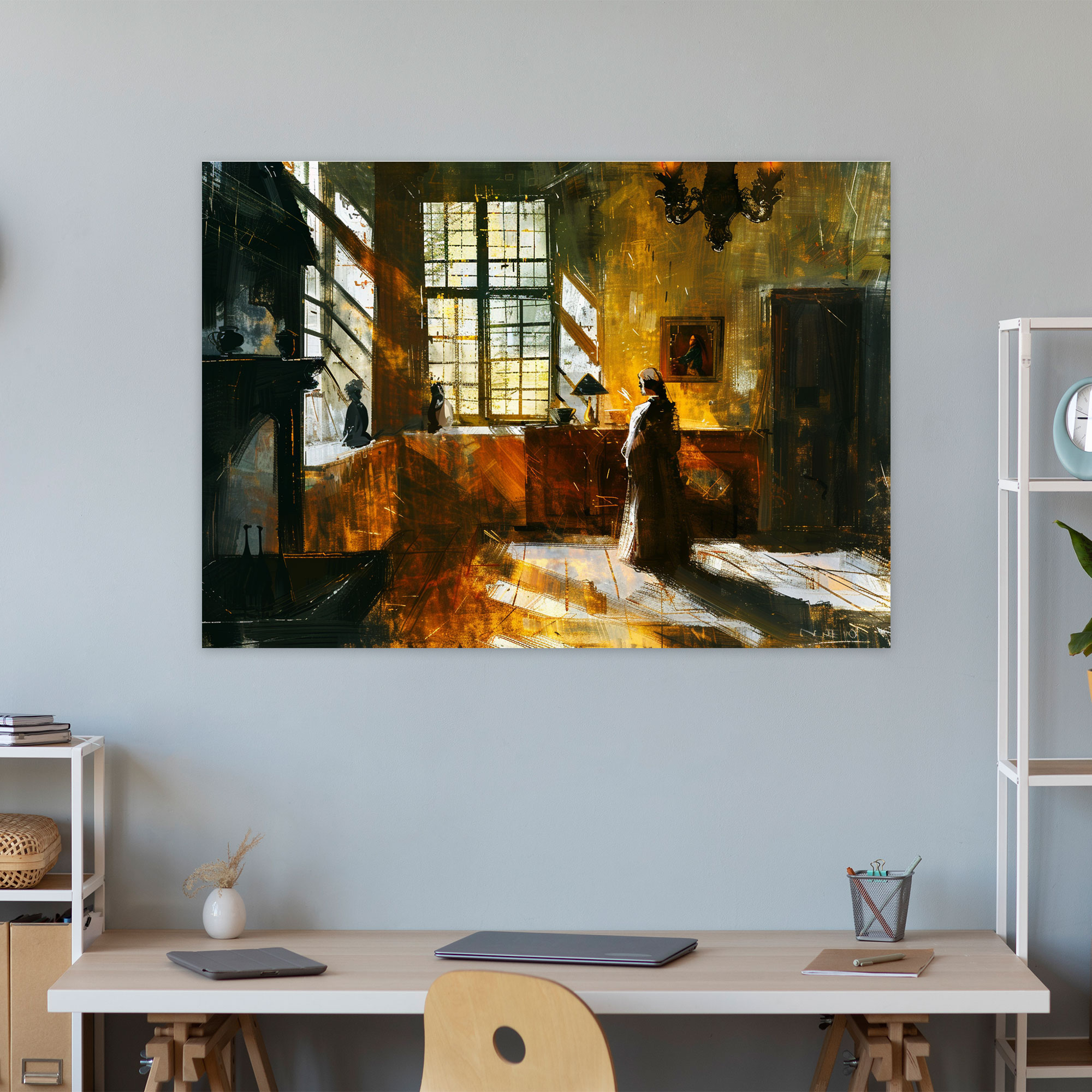 Rembrandt Duvar Dekorasyonu Kanvas Tablo - Ev Dekorasyonu Kanvas Tablo Duvar Sanatı