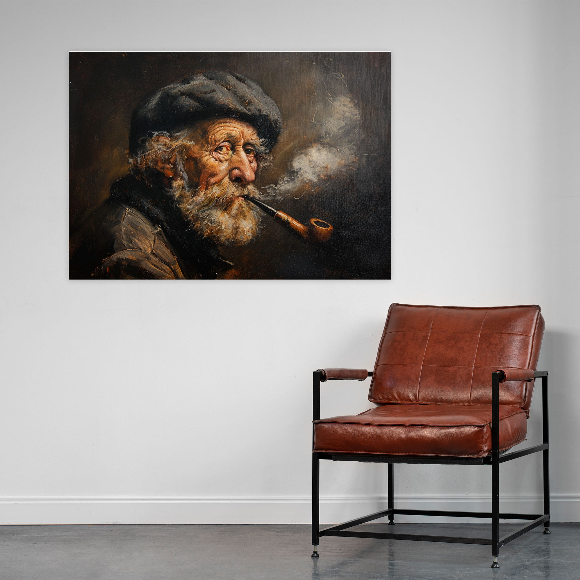 Rembrandt Portrait Canvas Print - Rembrandt, Canvas Wall Art, Canvas, Home Decoration
