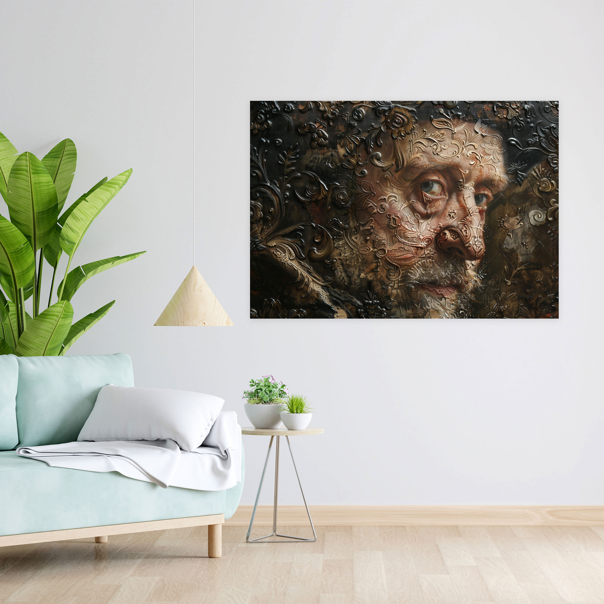 Rembrandt Self-Portrait Canvas Print - Rembrandt, Wall Art, Wall Decoration, Rembrandt