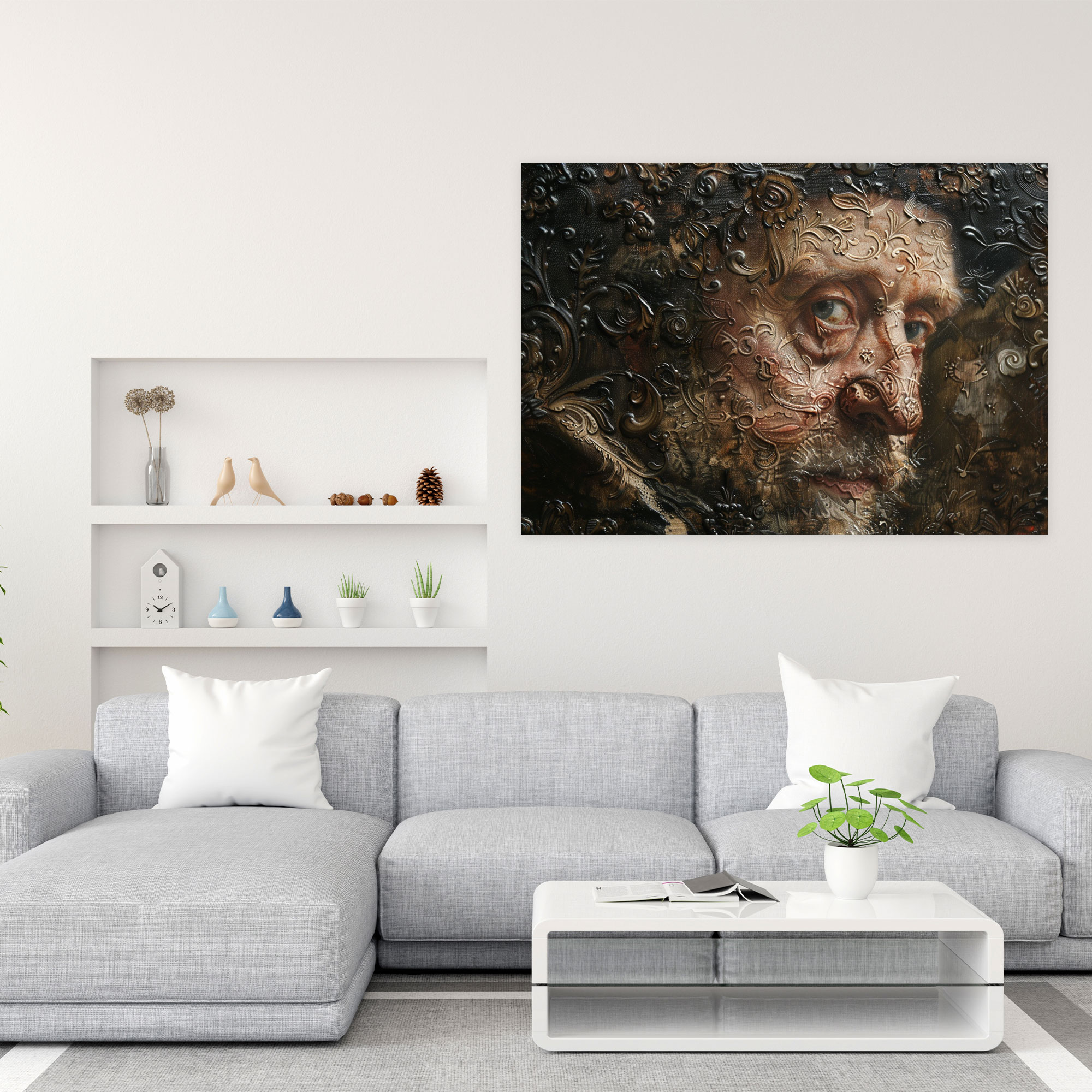 Rembrandt Self-Portrait Canvas Print - Rembrandt, Wall Art, Wall Decoration, Rembrandt