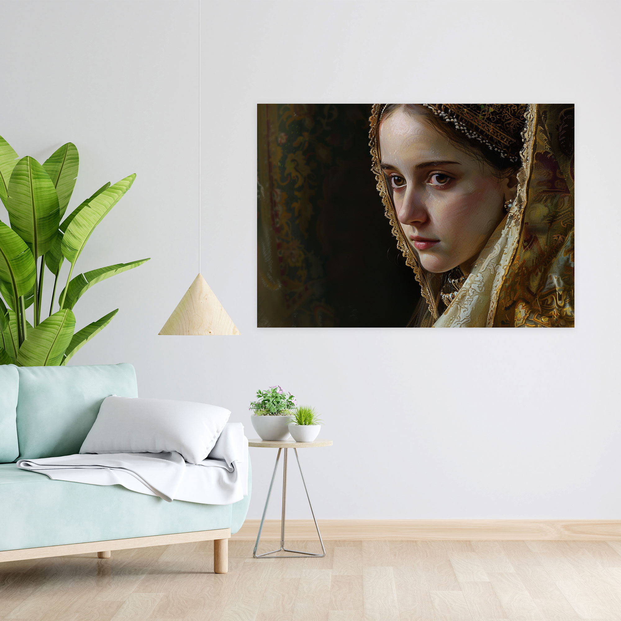 Rembrandt Traditional Portrait Canvas Print - Rembrandt, Rembrandt, Home Decoration, Wall Decoration