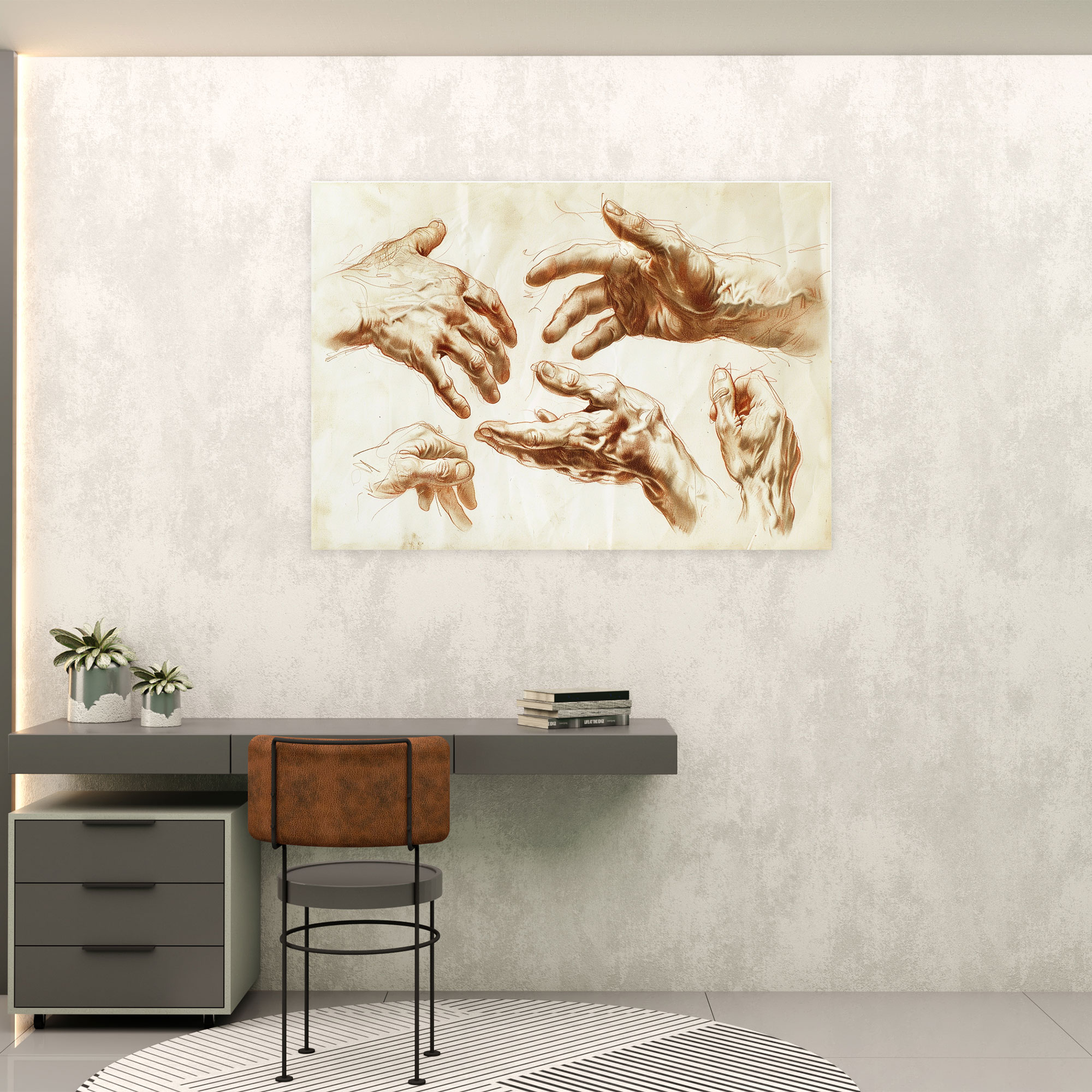 Rembrandt Canvas Print - Rembrandt, Wall Art, Rembrandt, Wall Decoration