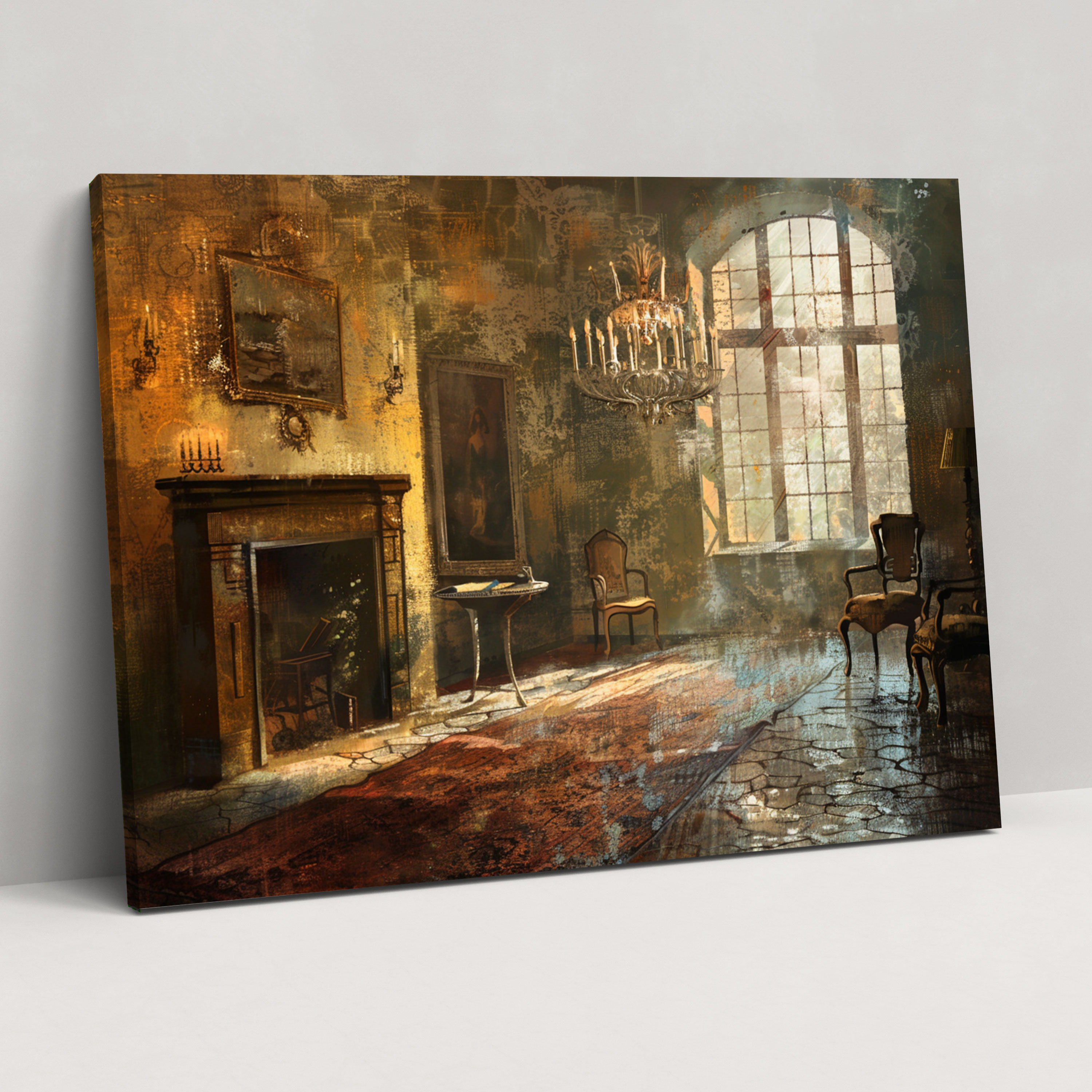 Rembrandt Duvar Süsü - Ev Dekorasyonu Kanvas Tablo