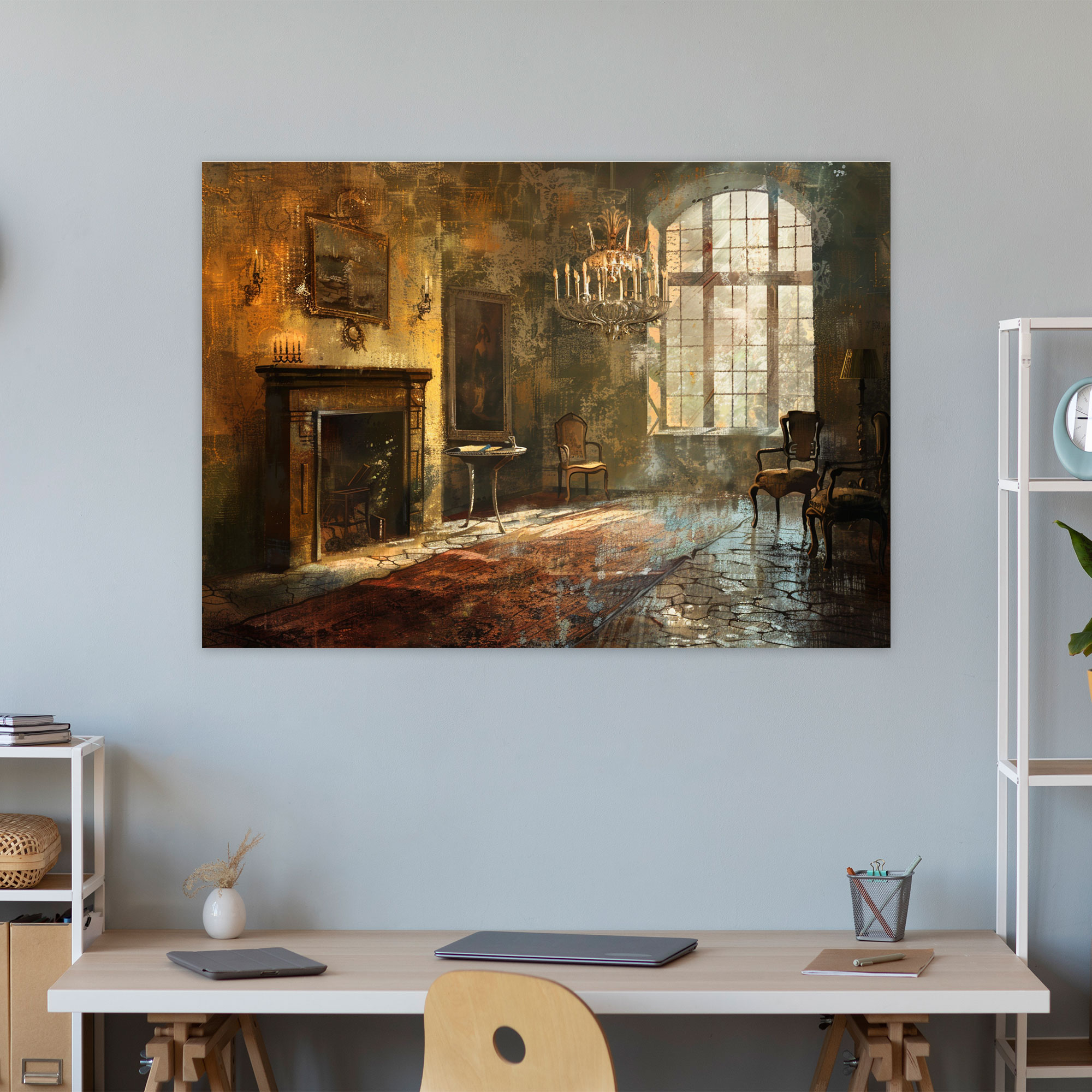 Rembrandt Duvar Süsü - Ev Dekorasyonu Kanvas Tablo