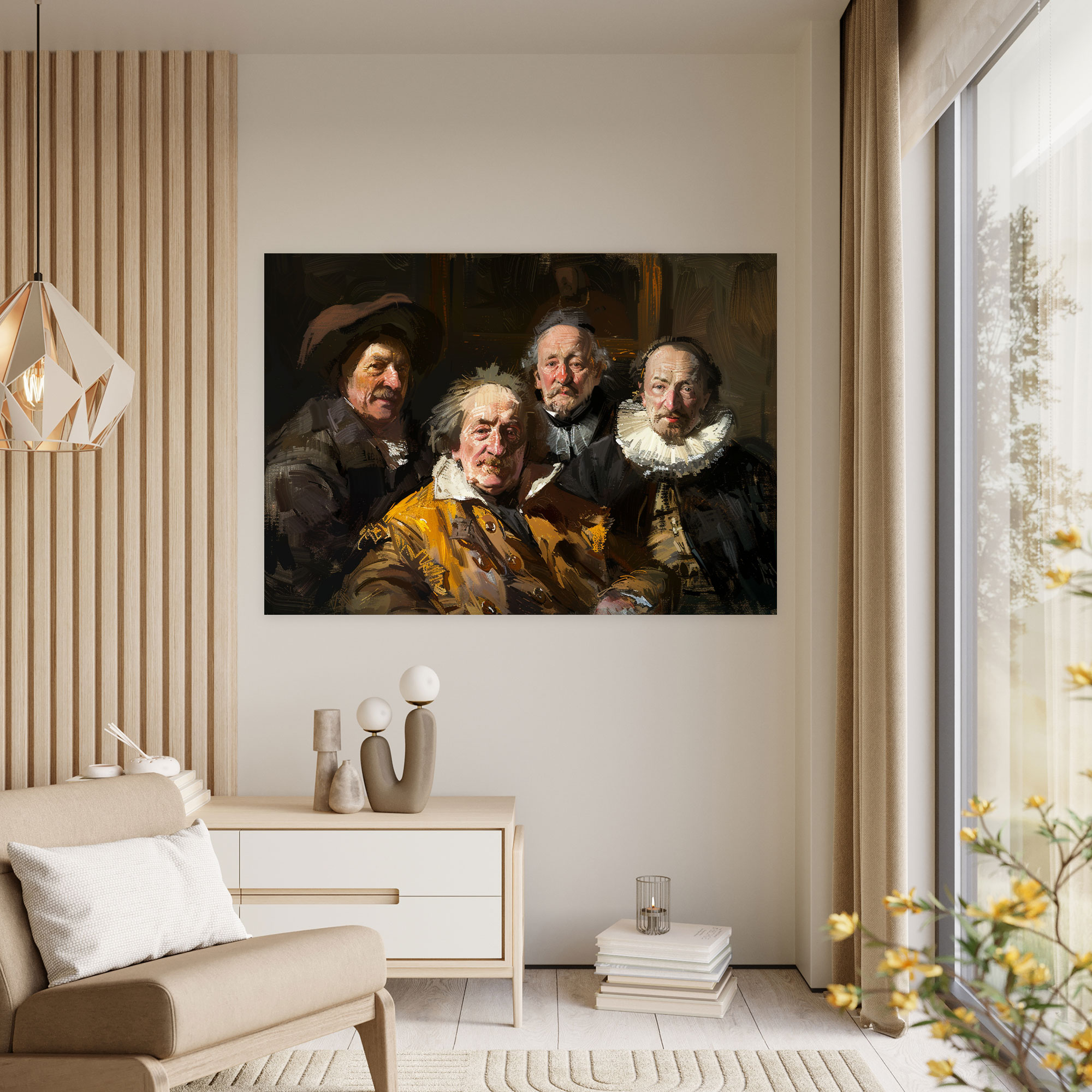 Rembrandt Canvas Print Wall Art - Rembrandt, Canvas Print, Wall Art, Home Decoration
