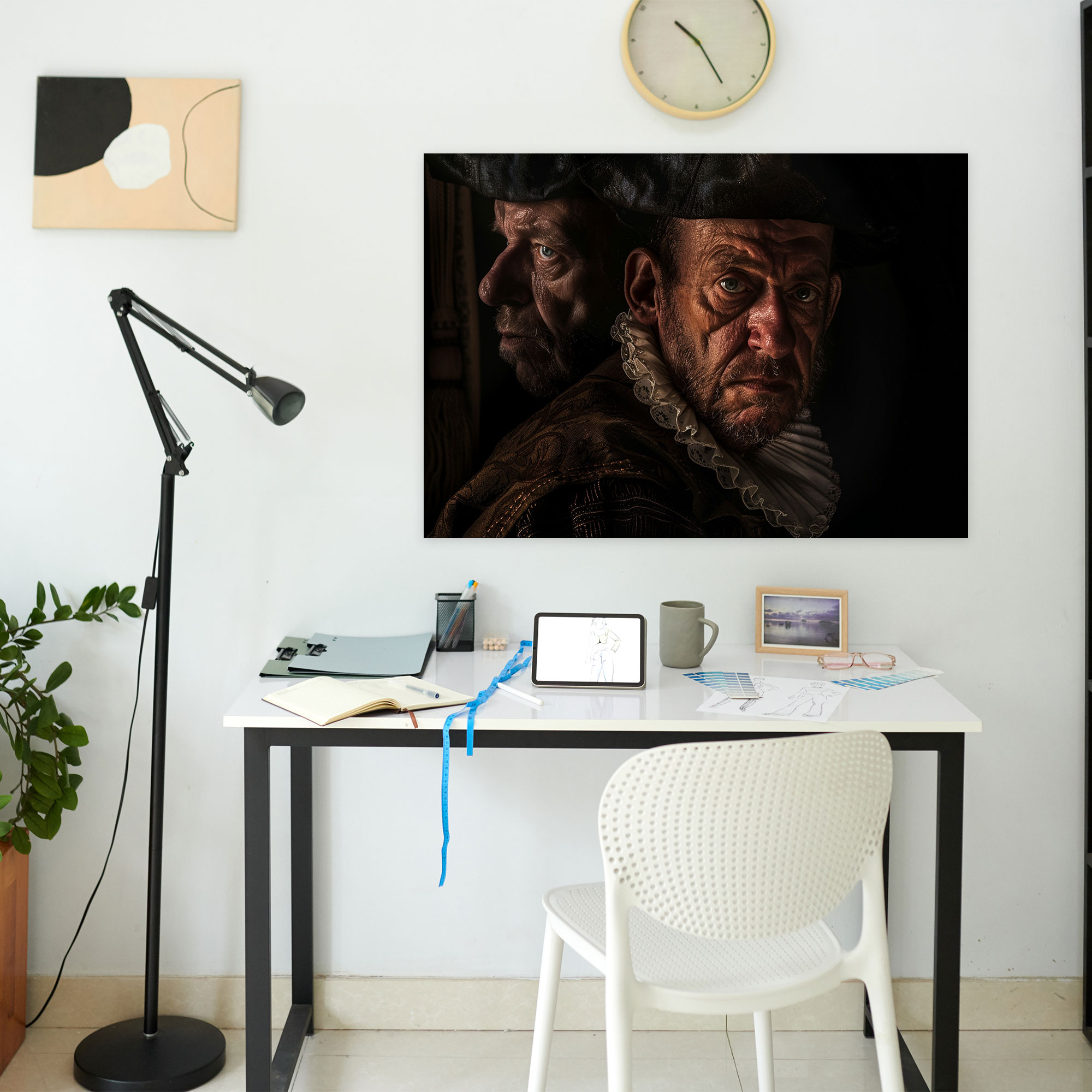 Rembrandt Historical Figures Wall Art - Rembrandt, Wall Decoration, Canvas, Home Decoration