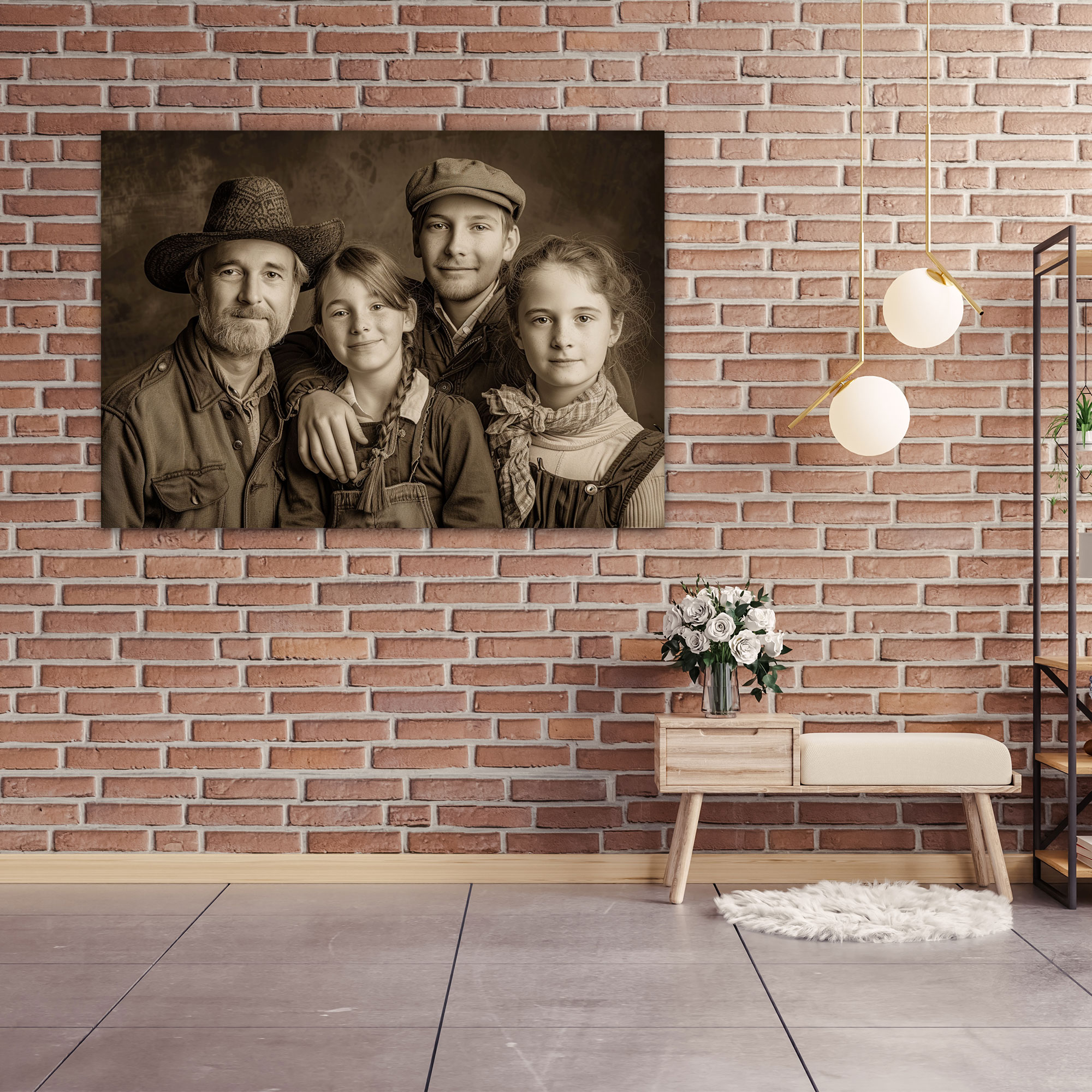 Rembrandt Family Portrait Wall Decoration - Rembrandt, Canvas Wall Art, Rembrandt, Home Decoration