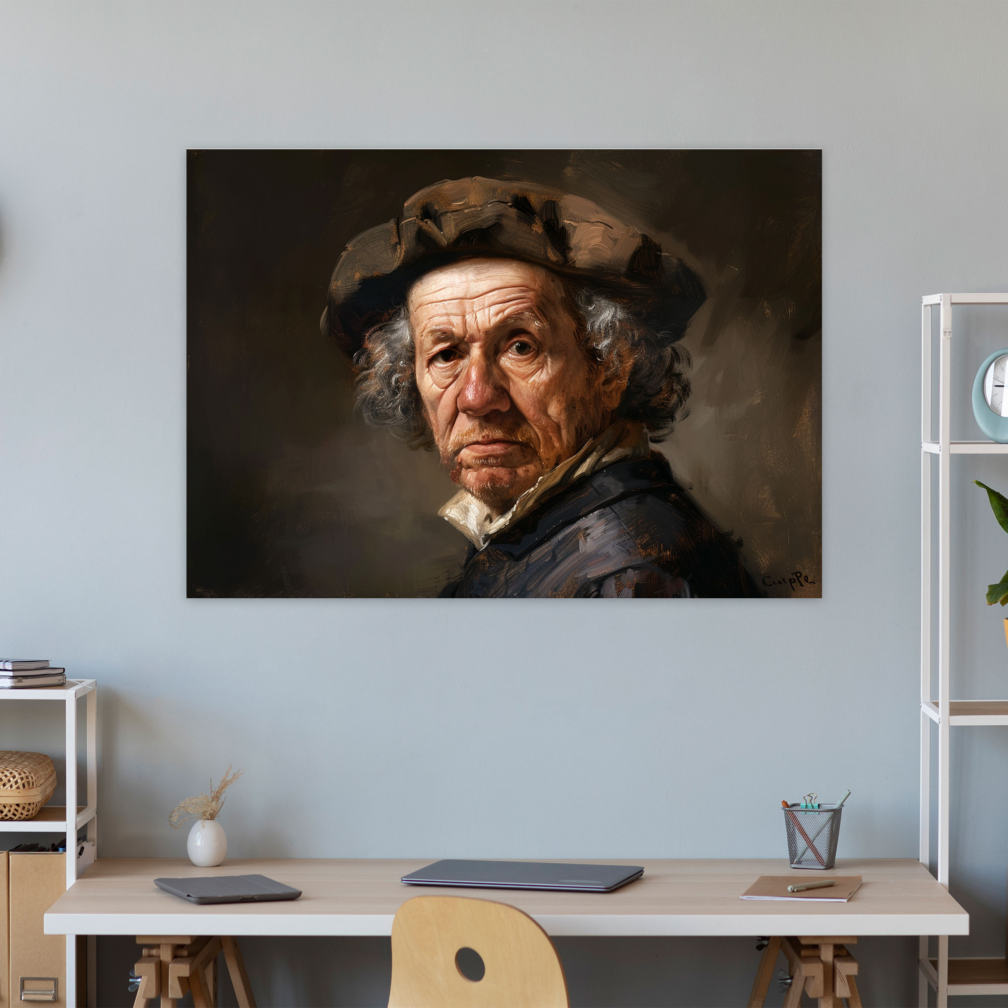 Rembrandt Wall Art Canvas Print - Rembrandt, Rembrandt, Canvas Print, Home Decoration