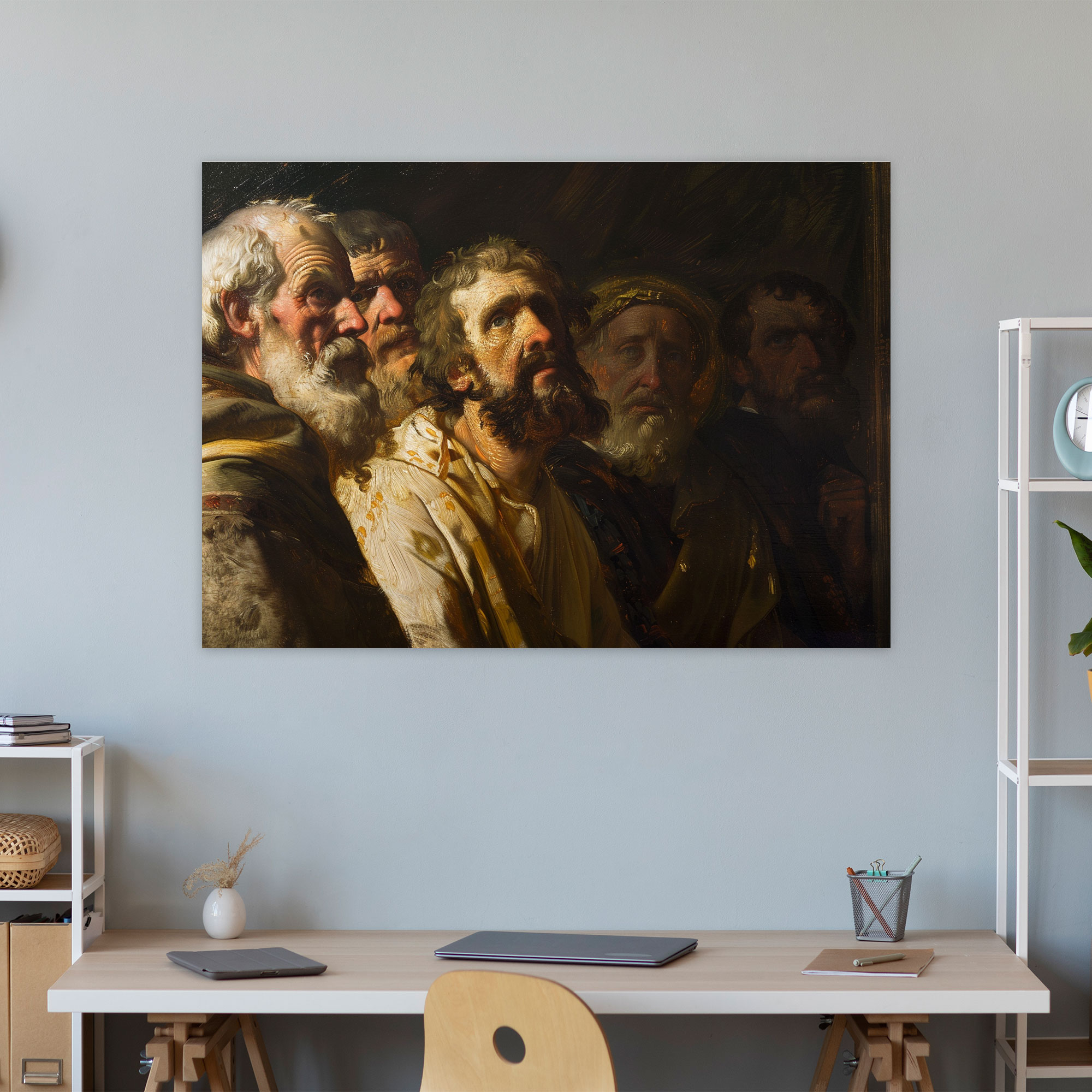 Rembrandt Duvar Sanatı Kanvas Tablo - Rembrandt Duvar Sanatı Kanvas Tablo