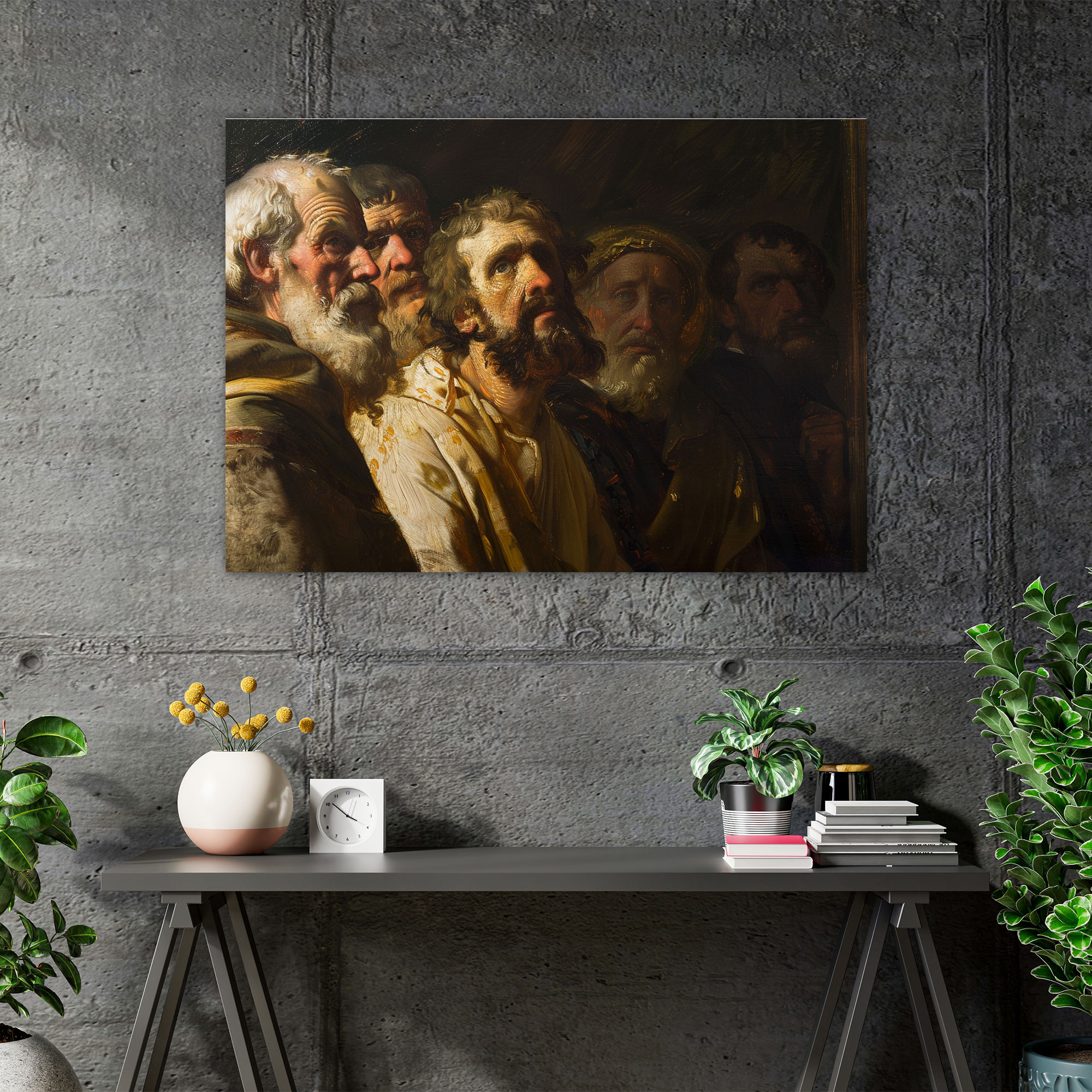 Rembrandt Duvar Sanatı Kanvas Tablo - Rembrandt Duvar Sanatı Kanvas Tablo