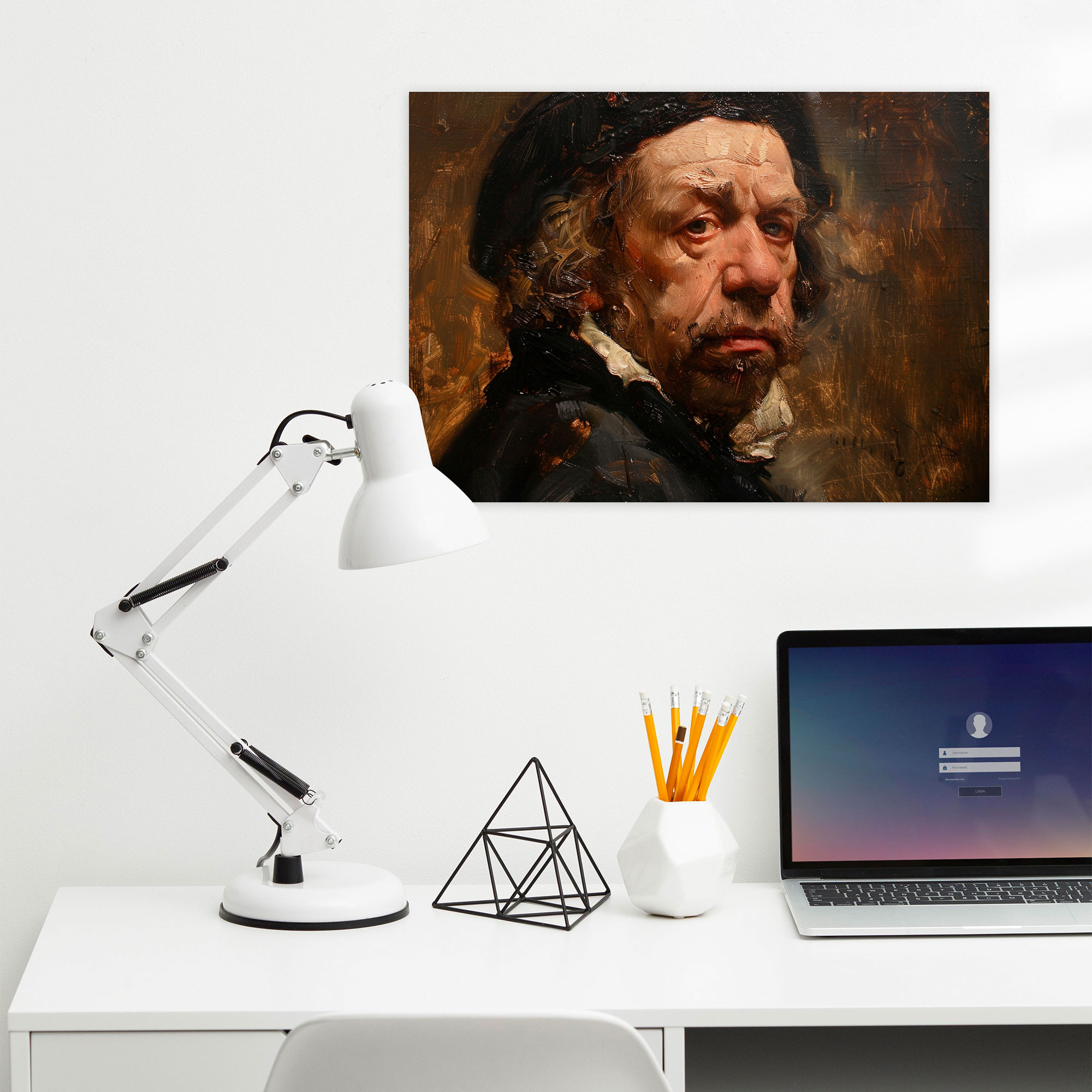 Rembrandt Portrait Of A Man Wall Art - Rembrandt, Canvas Wall Art, Rembrandt, Wall Art