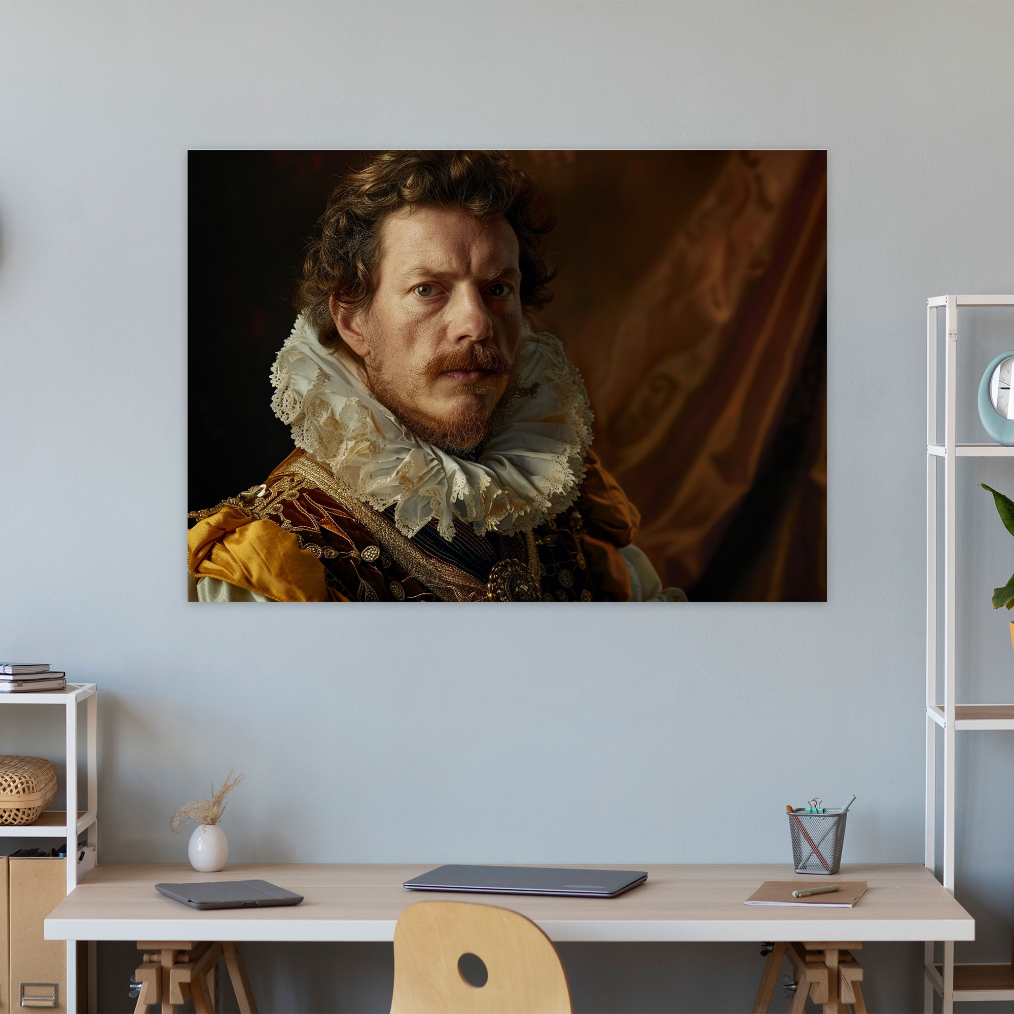 Rembrandt Nobleman Portrait Canvas Print - Rembrandt, Canvas Wall Art, Wall Art, Home Decoration