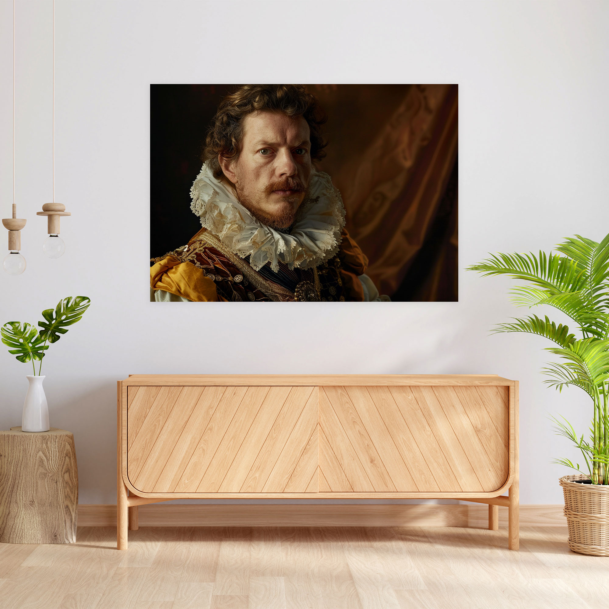 Rembrandt Nobleman Portrait Canvas Print - Rembrandt, Canvas Wall Art, Wall Art, Home Decoration
