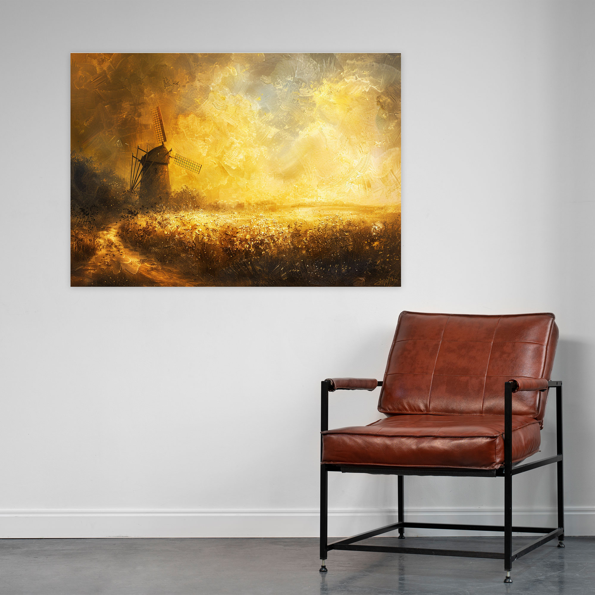 Rembrandt Landscape Canvas Print - Rembrandt, Wall Art, Canvas, Rembrandt