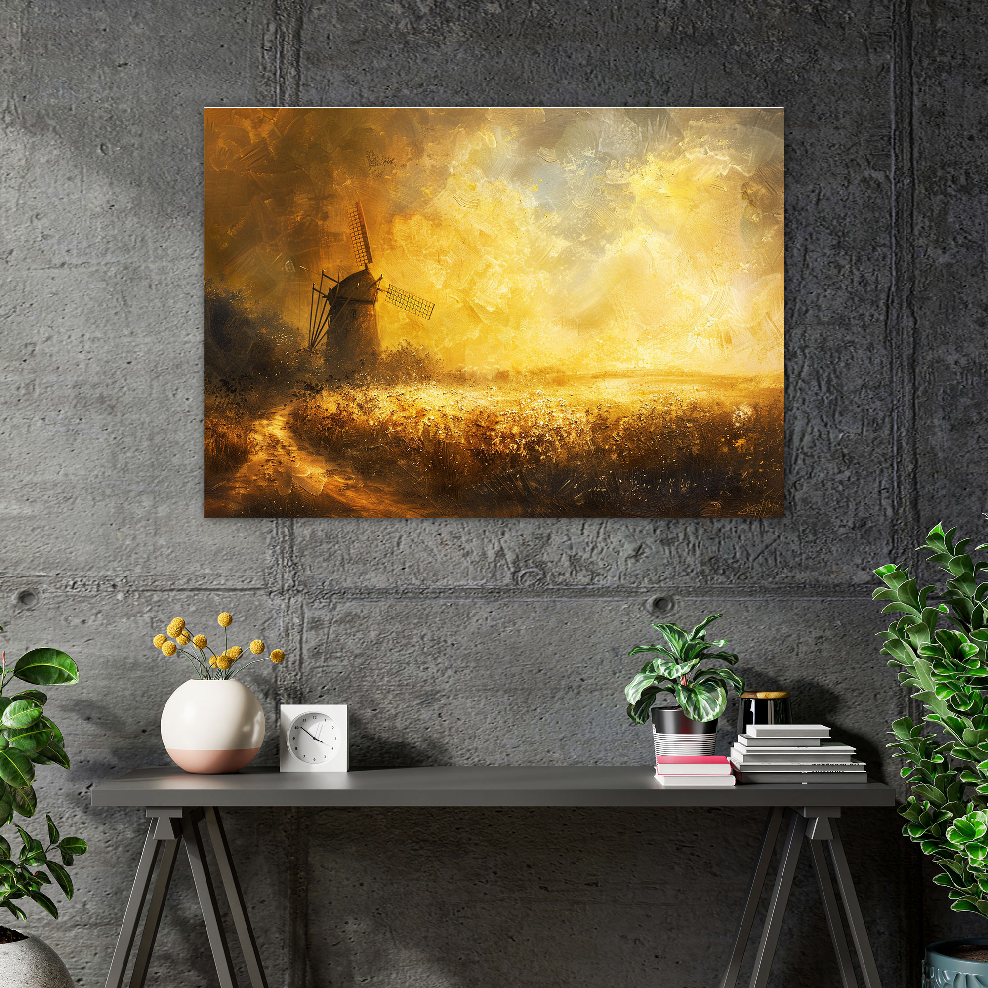 Rembrandt Landscape Canvas Print - Rembrandt, Wall Art, Canvas, Rembrandt