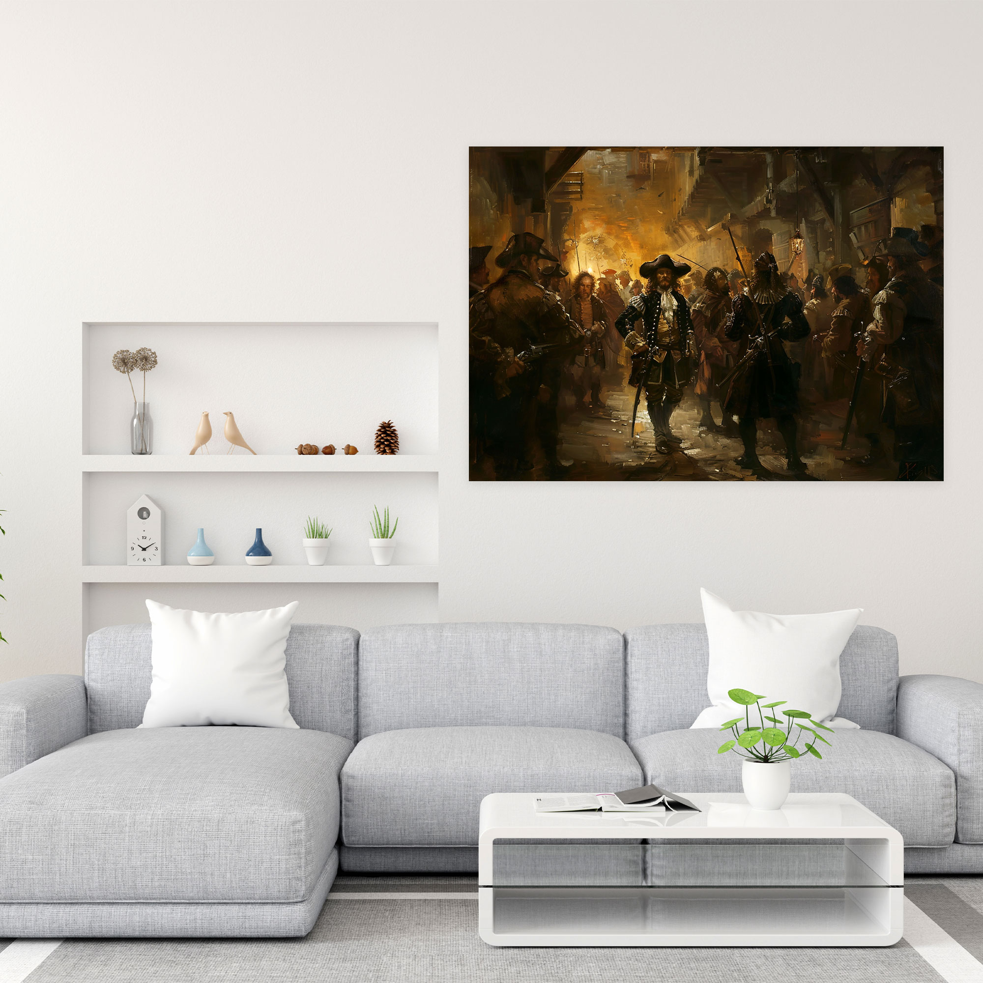 Rembrandt Night Watch Canvas Print - Rembrandt, Canvas Print, Rembrandt, Wall Decoration