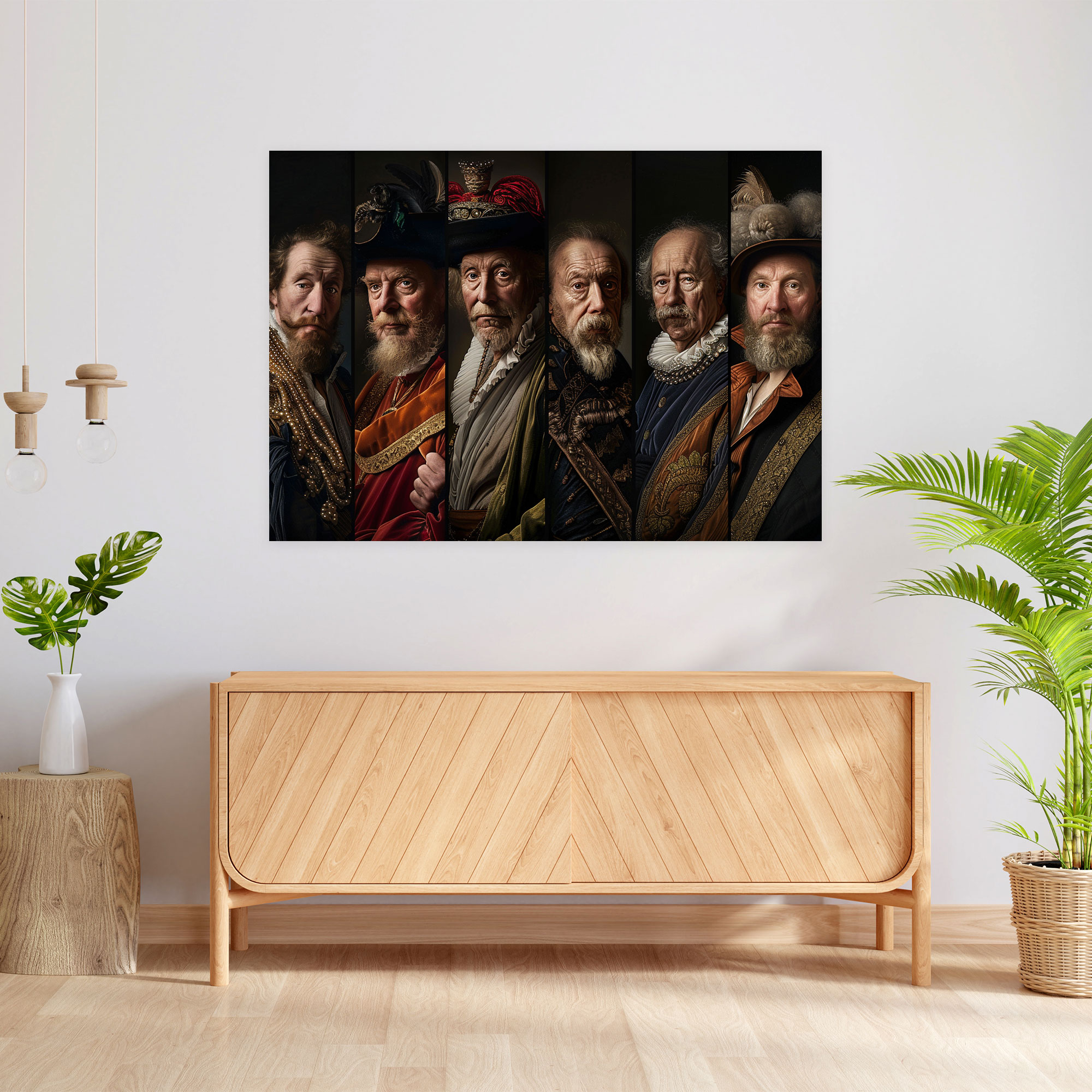 Rembrandt Noble Figures Canvas Print - Rembrandt, Wall Art, Rembrandt, Home Decoration