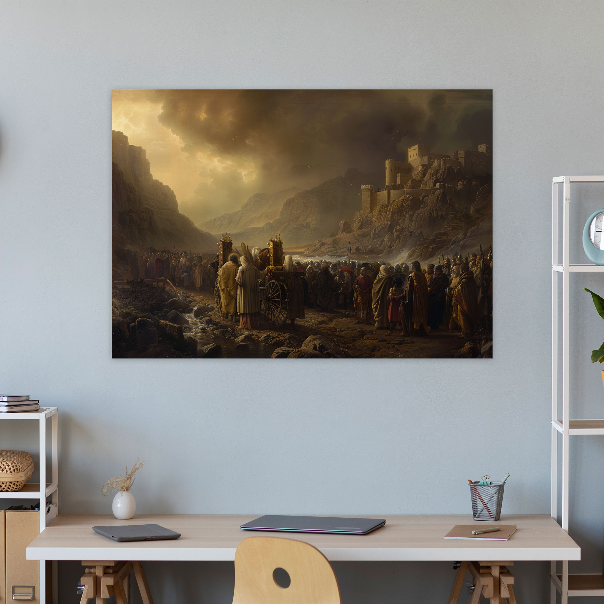 Rembrandt İncil Sahneleri Kanvas Tablo - Duvar Dekorasyonu Ev Dekorasyonu