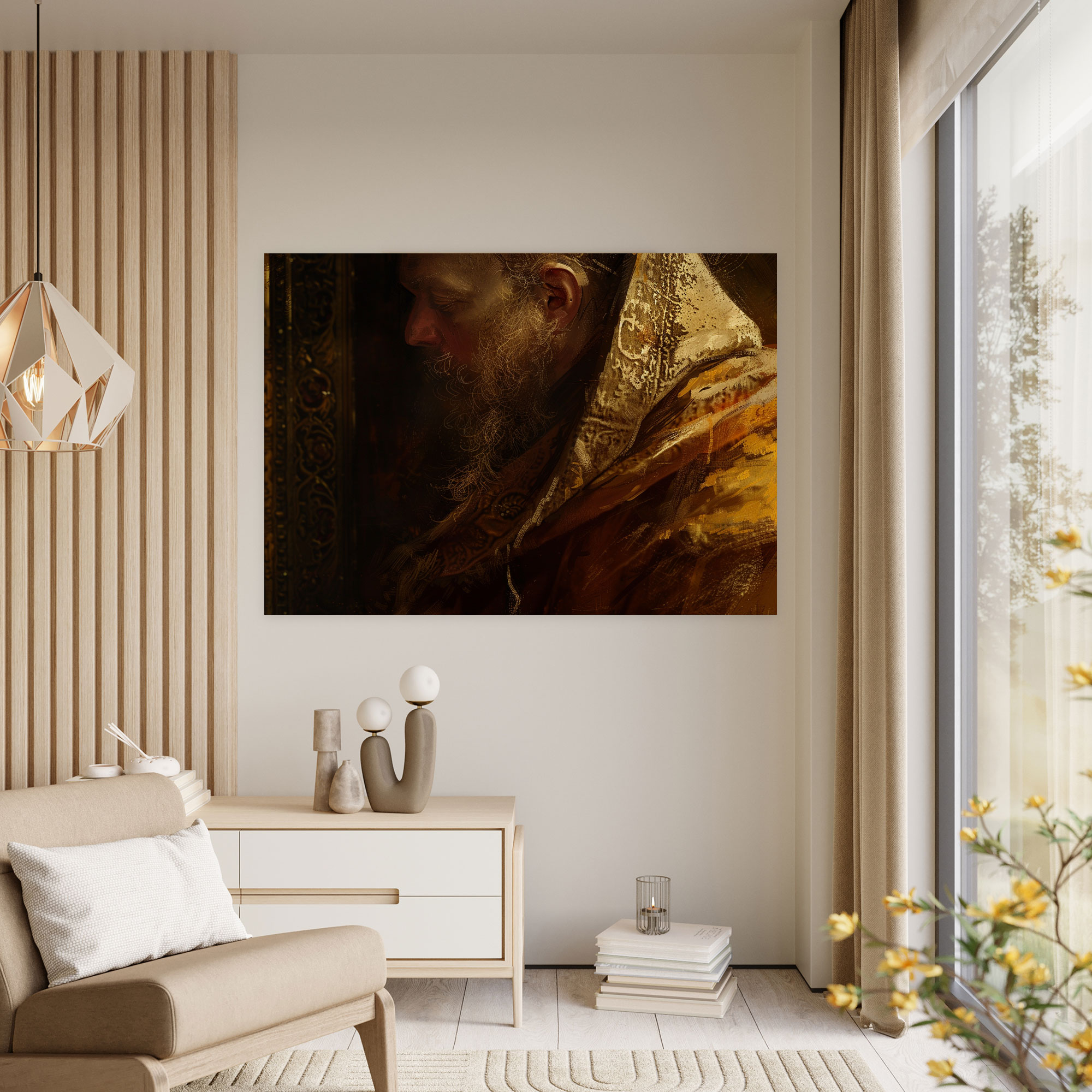 Rembrandt Textured Canvas Print - Rembrandt, Canvas, Wall Art, Wall Decoration