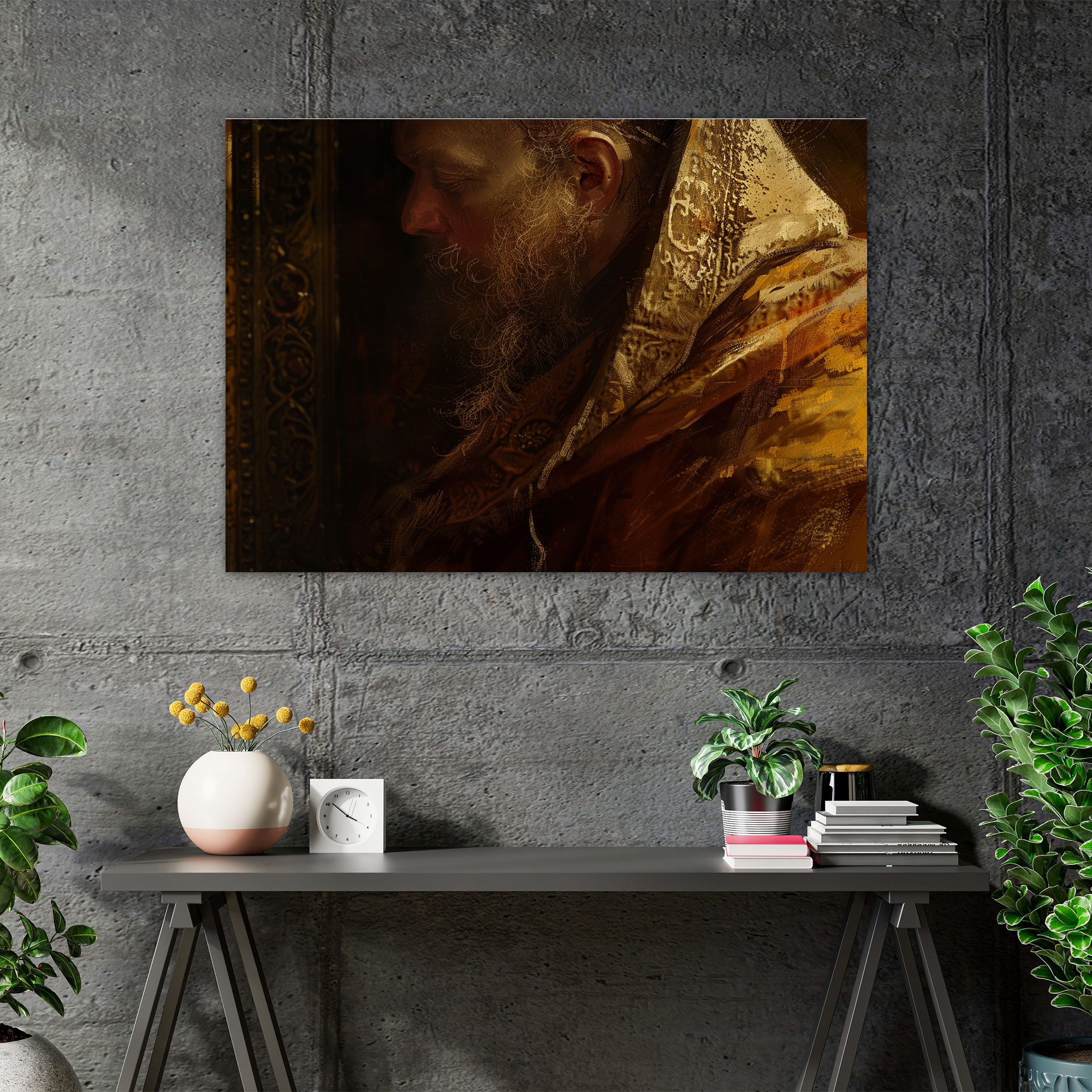 Rembrandt Textured Canvas Print - Rembrandt, Canvas, Wall Art, Wall Decoration