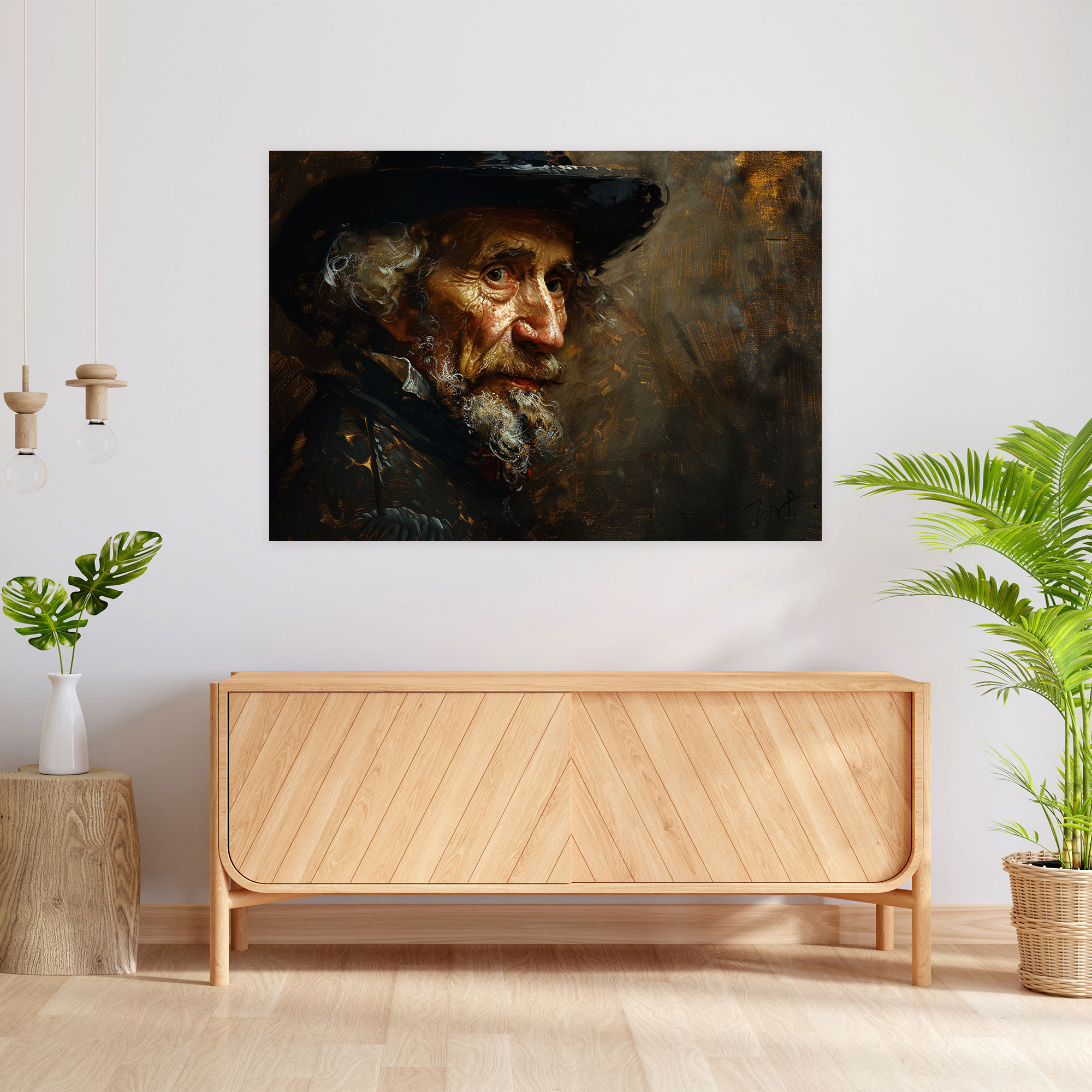 Rembrandt Rich Colors Wall Art - Rembrandt, Canvas Wall Art, Wall Decoration, Wall Art