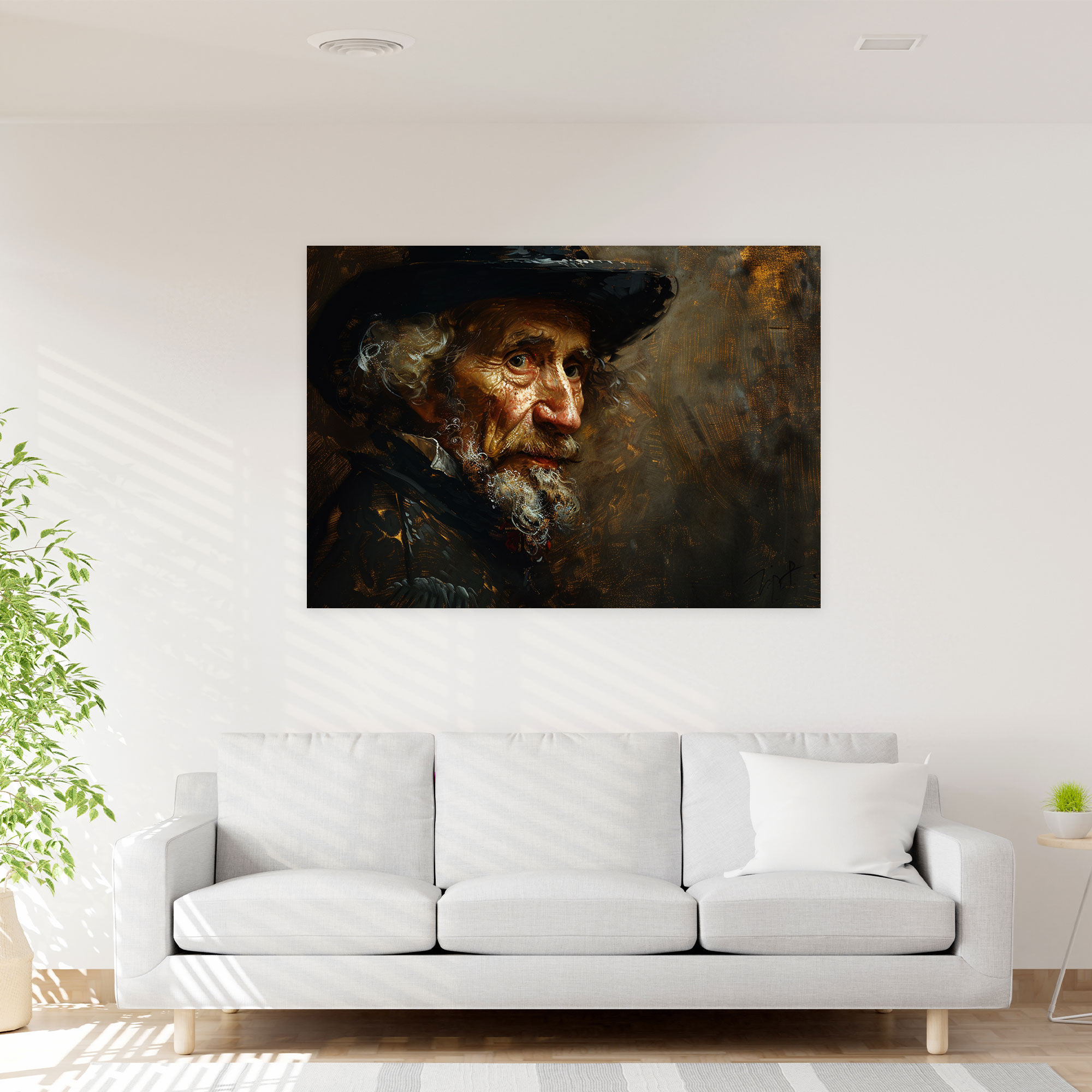 Rembrandt Rich Colors Wall Art - Rembrandt, Canvas Wall Art, Wall Decoration, Wall Art